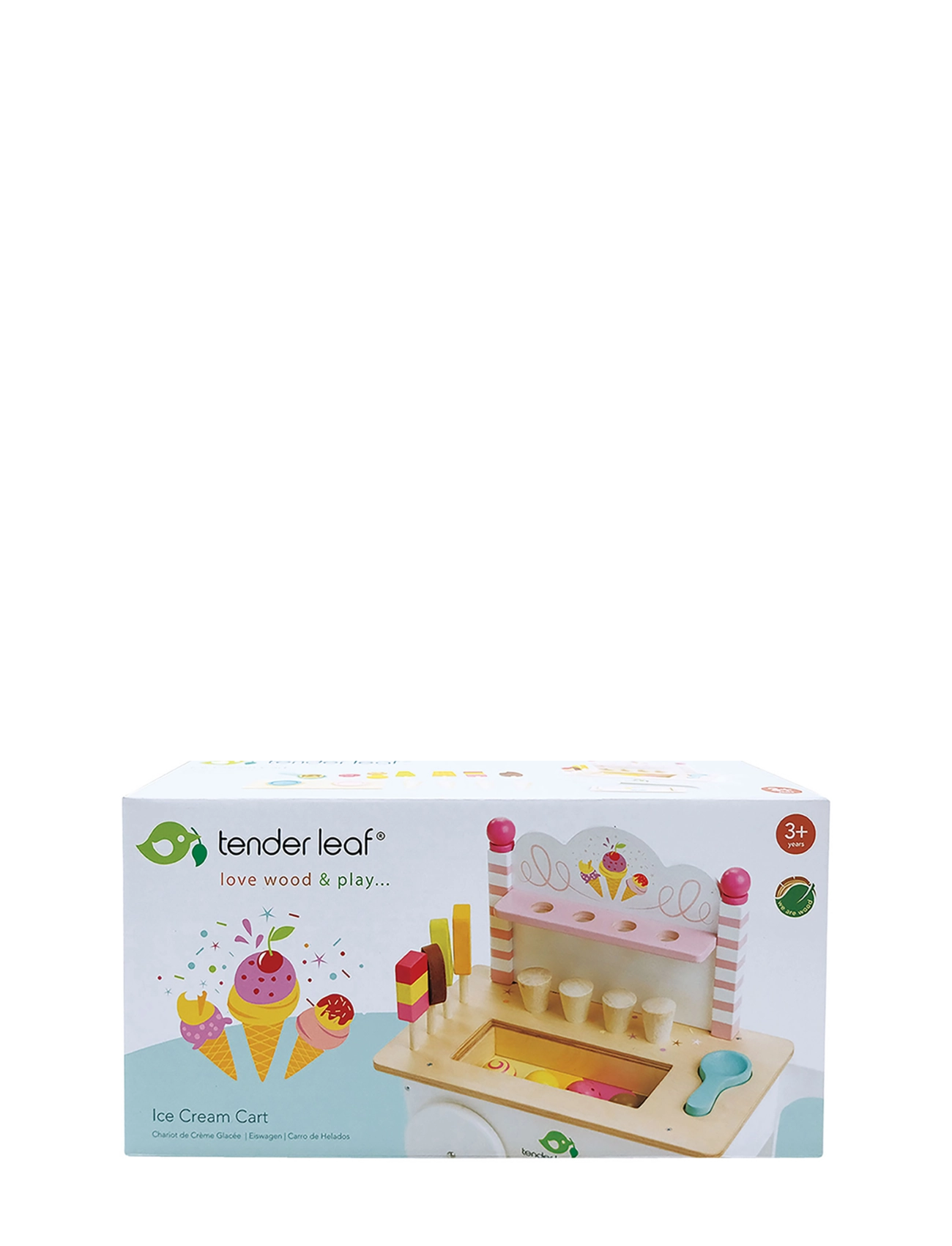 Tender Leaf - Ice Cream Cart - leikkiruoka & -kakut - multi - 3