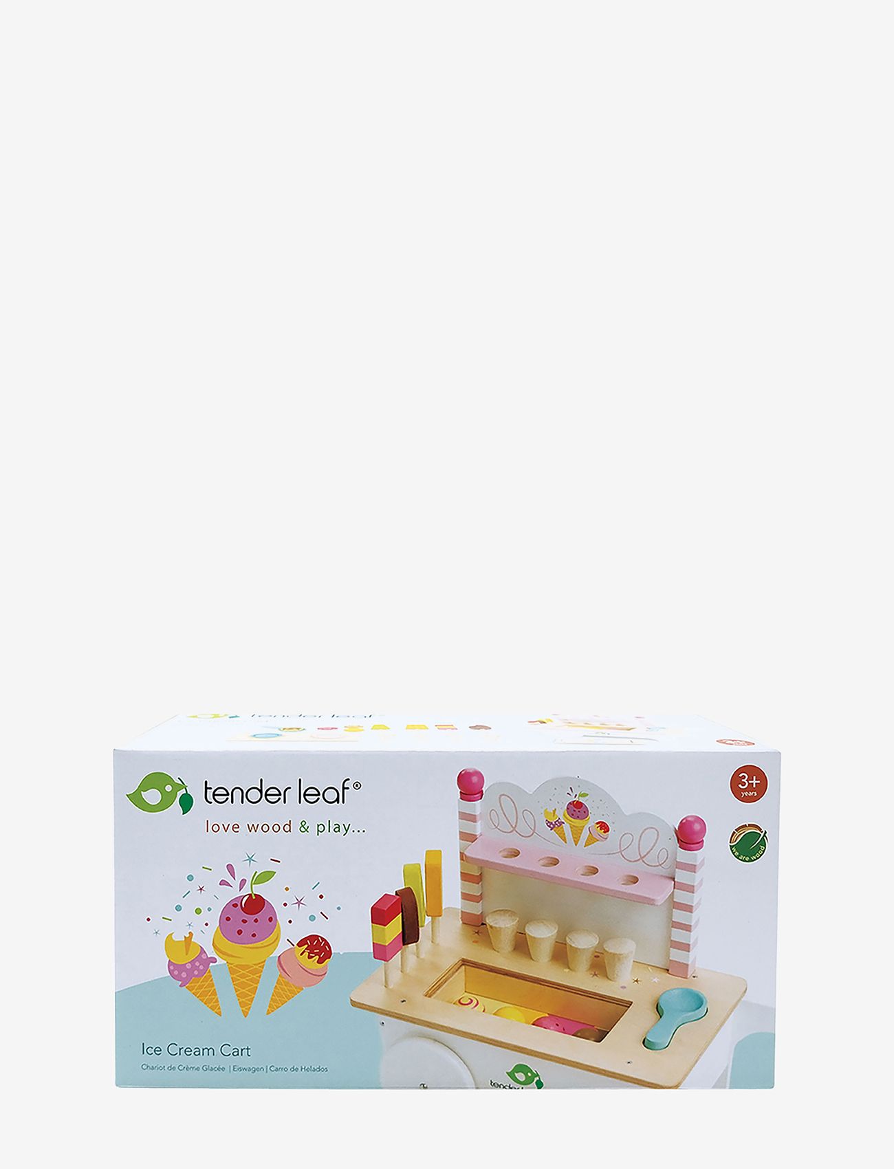 Tender Leaf - Ice Cream Cart - lekemat & lekekaker - multi - 4