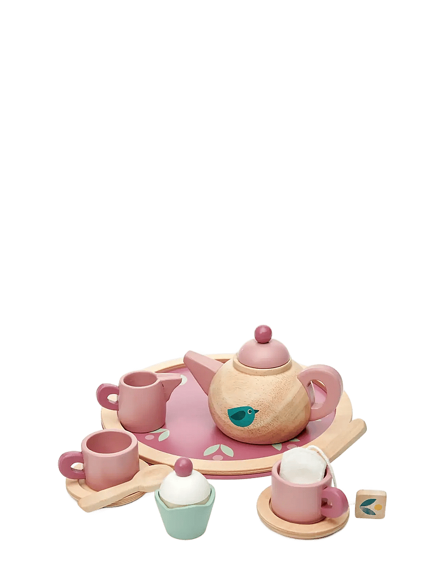 Tender Leaf - Mini Chef - Birdie Tea Set - kaffesæt & tesæt - multi - 1