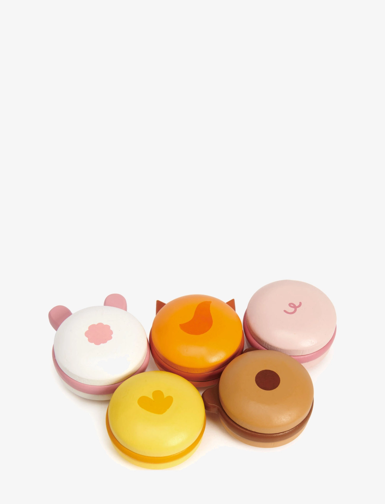 Tender Leaf - Animal Macarons - leksaksmat & leksakstårtor - multi - 3