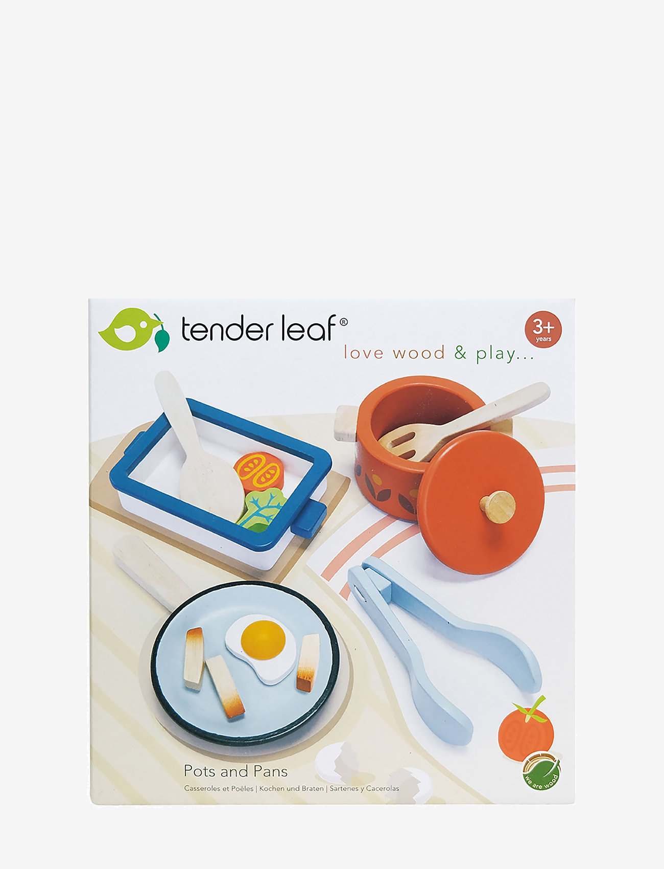 Tender Leaf - Pots and Pans - tilbehør til legekøkkener - multi - 2