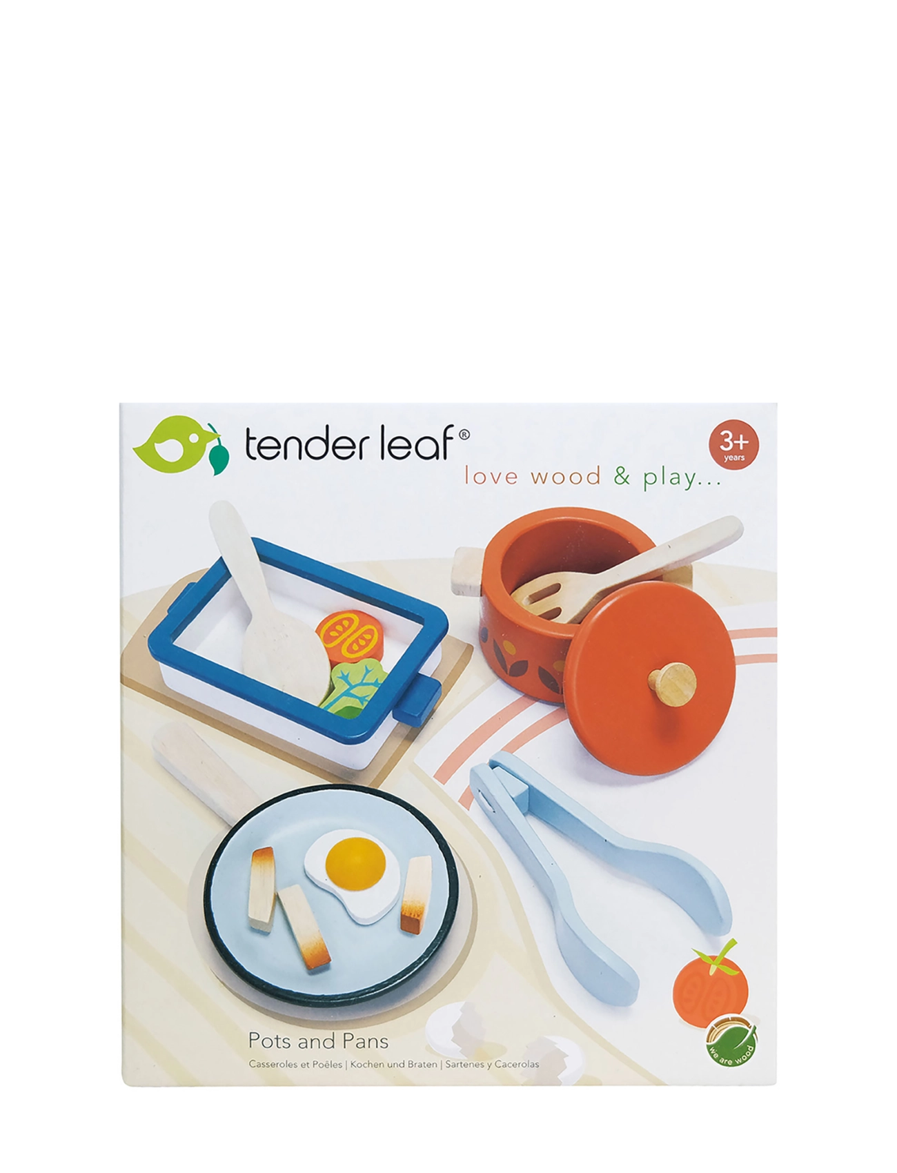 Tender Leaf - Pots and Pans - tillbehör till leksakskök - multi - 2