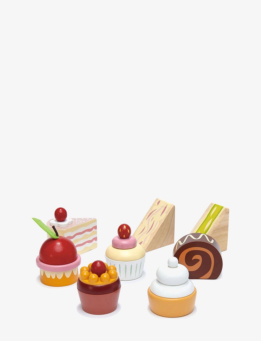Tender Leaf - Mini Chef - Afternoon Tea Stand - Birdie - legemad & legekager - multi - 3