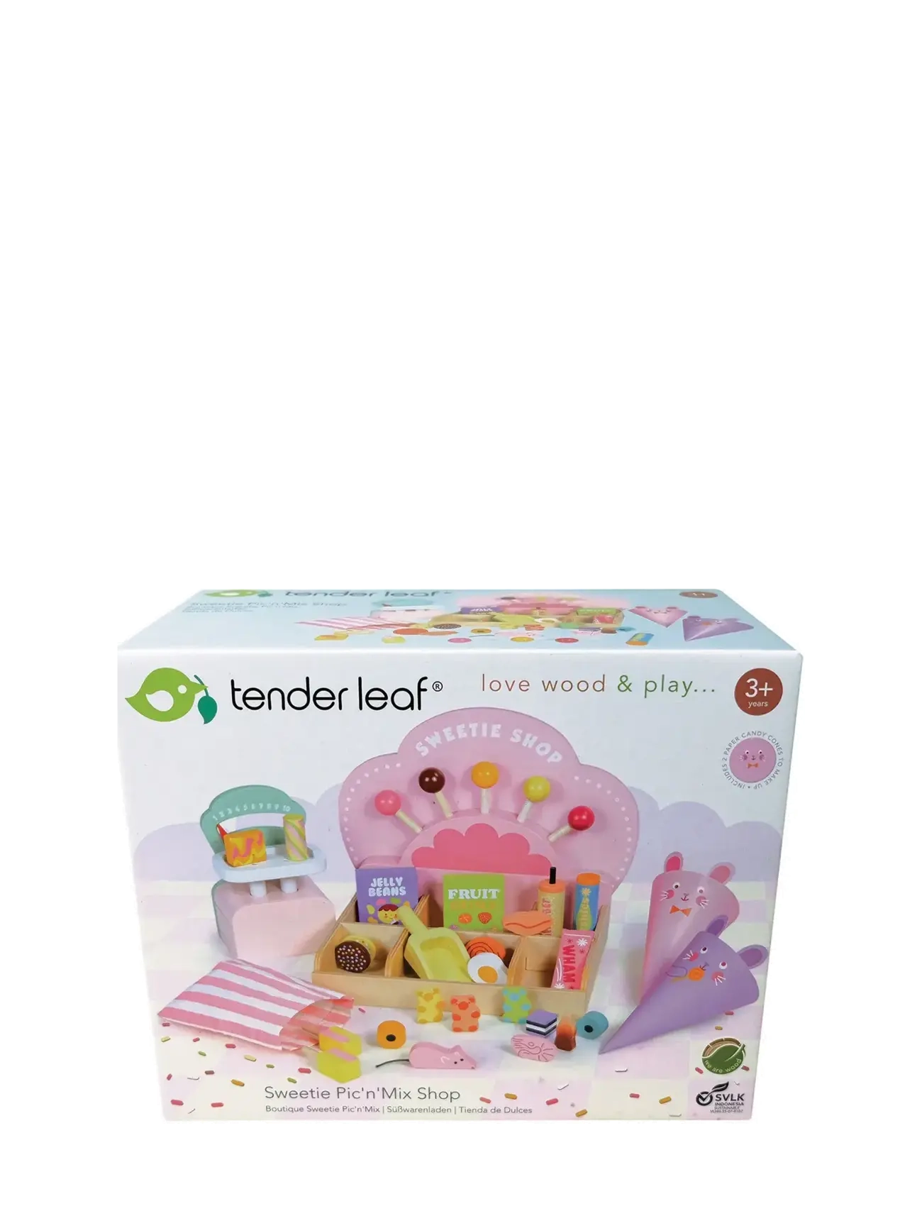 Tender Leaf - Sweetie Pic'n'Mix Shop - pysselset - pink - 1