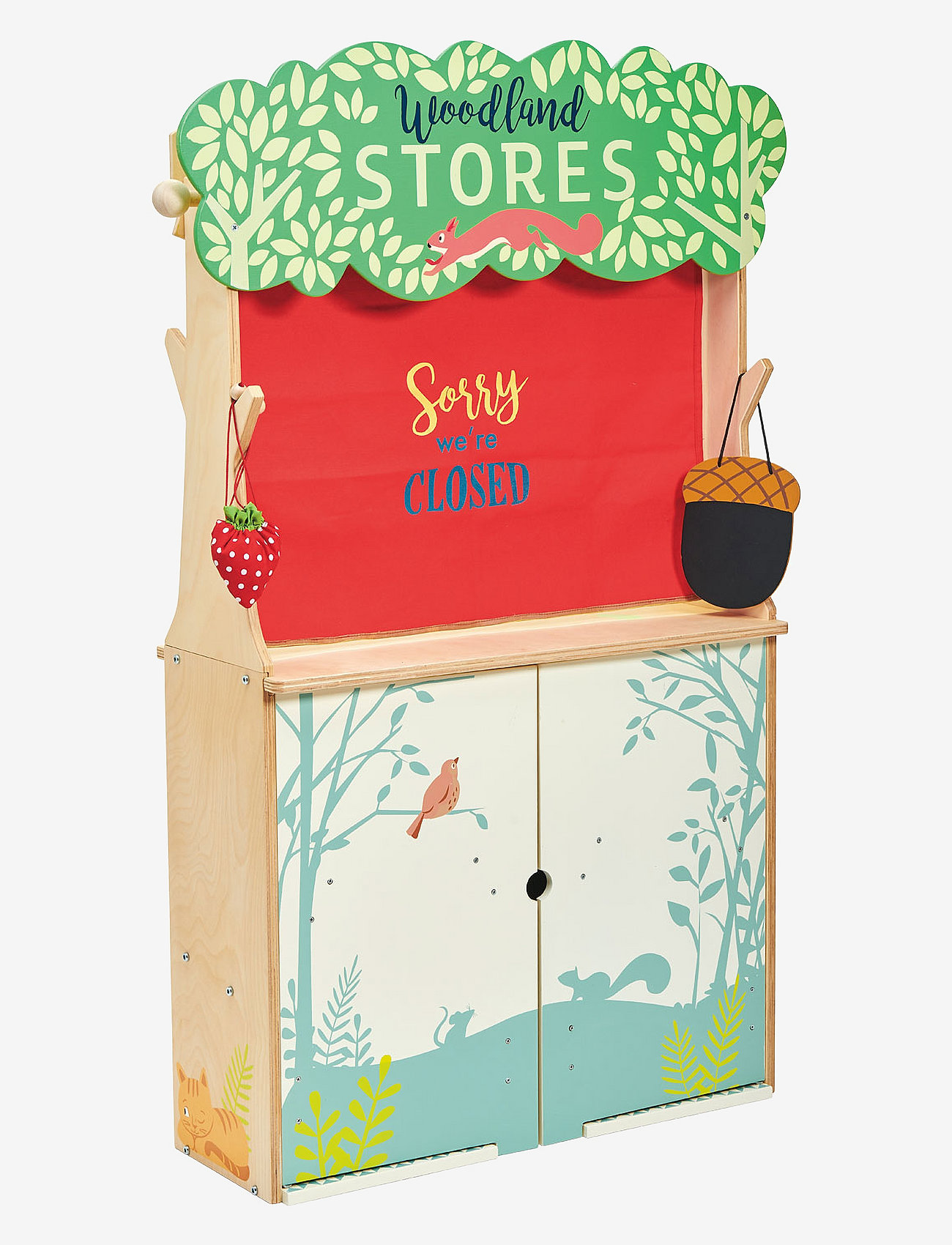 Tender Leaf - Woodenland Store and Theatre - legetøjskøbmandsboder - multi - 2