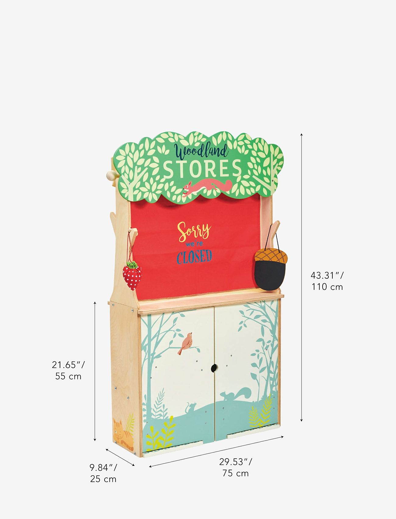 Tender Leaf - Woodenland Store and Theatre - legetøjskøbmandsboder - multi - 4