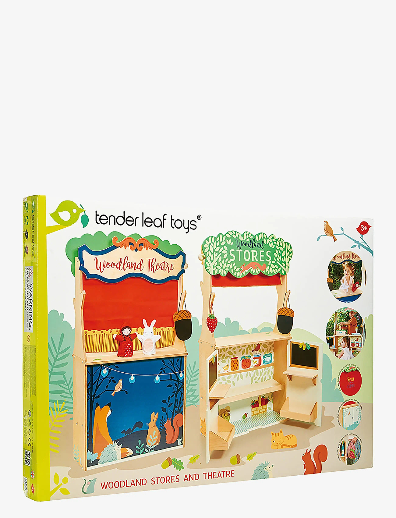 Tender Leaf - Woodenland Store and Theatre - legetøjskøbmandsboder - multi - 5