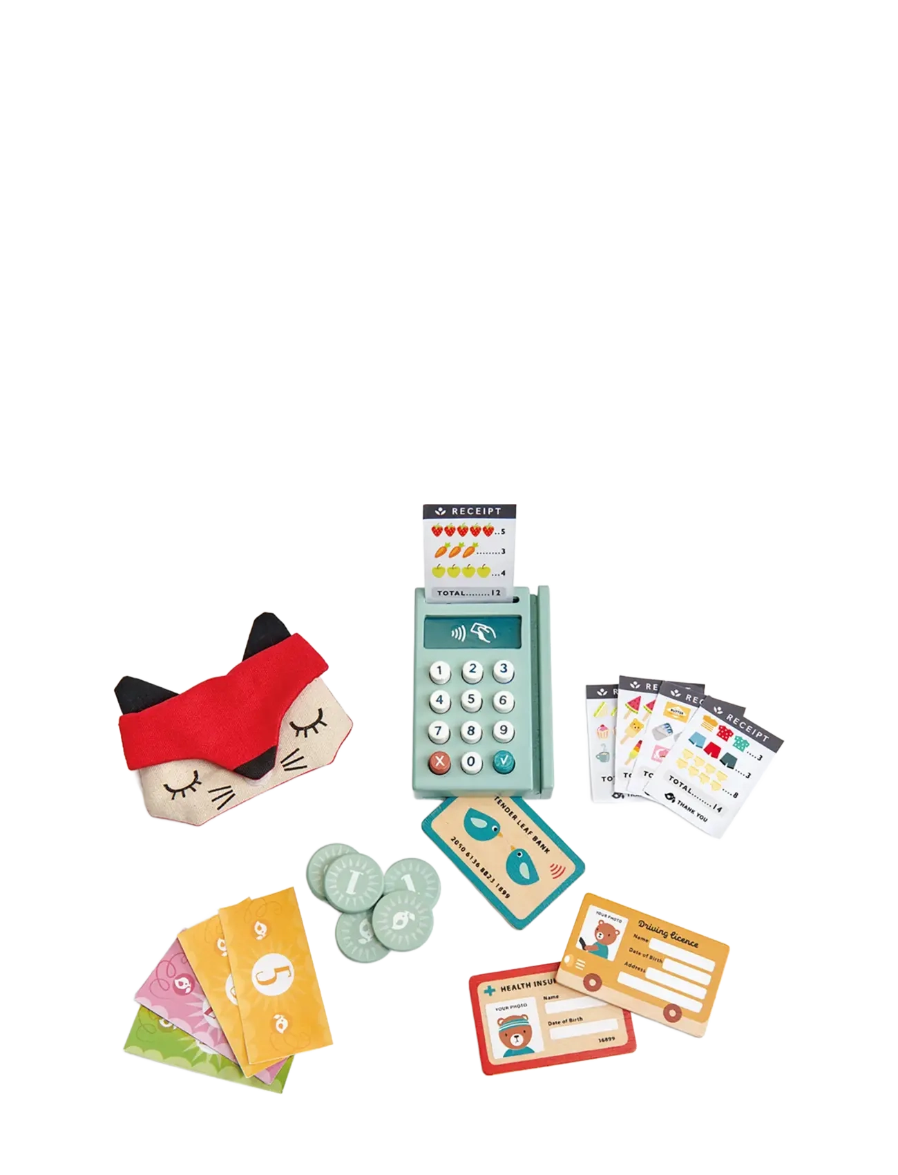 Tender Leaf Credit Card Machine - Legetøj - MULTI / multi