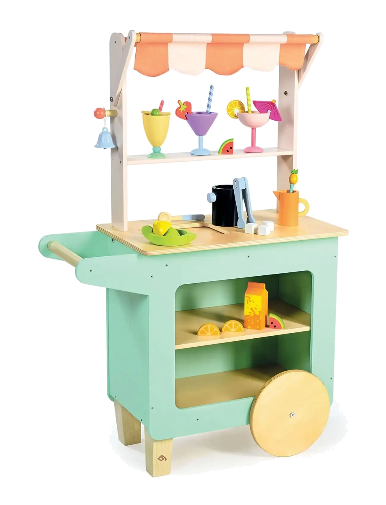 Tender Leaf Juice Bar Trolley, One Size, Green, Rollespil > Markedsboder Og Tilbehør Til Legetøj, Børn