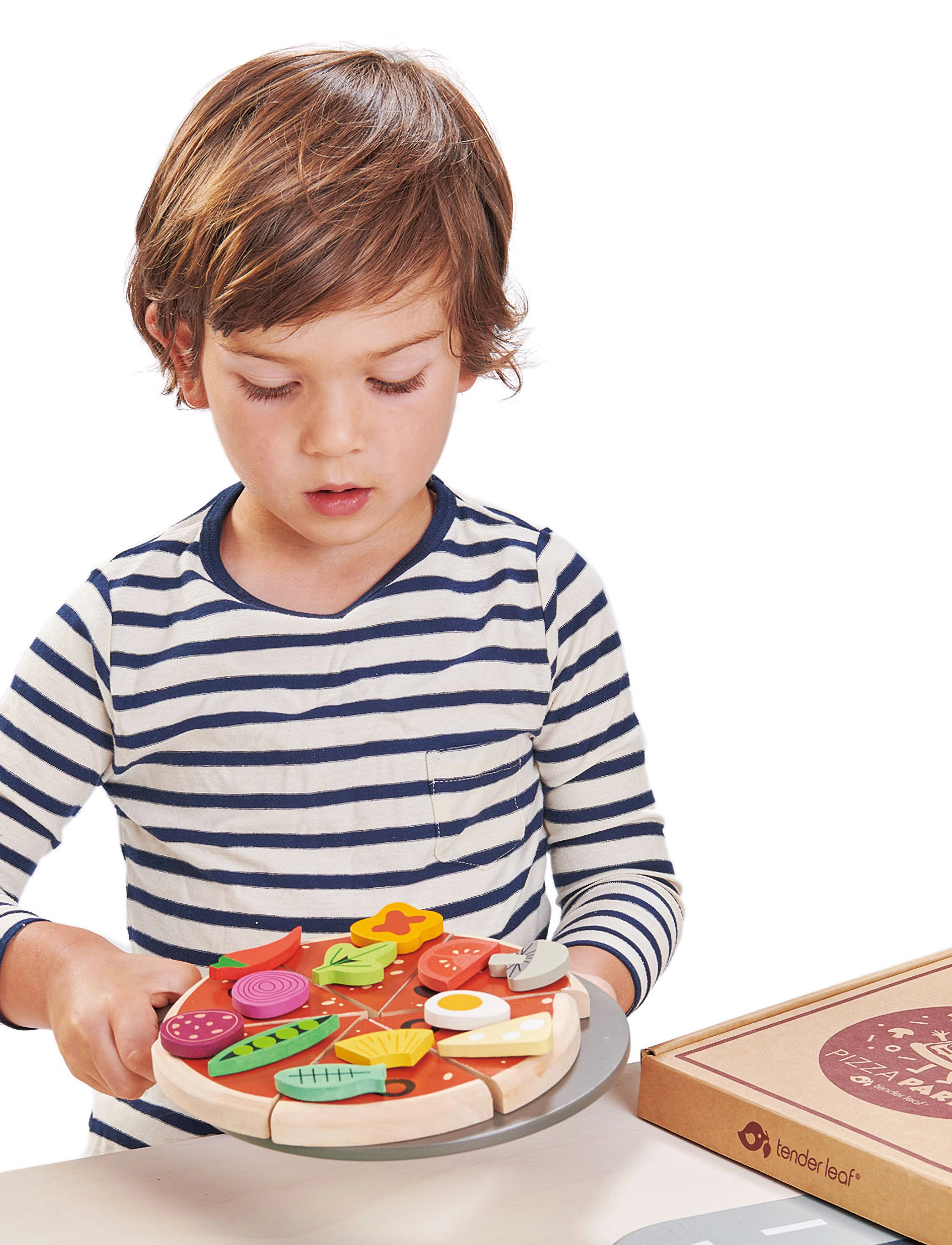 Tender Leaf - Pizza Party - leksaksmat & leksakstårtor - multi - 5