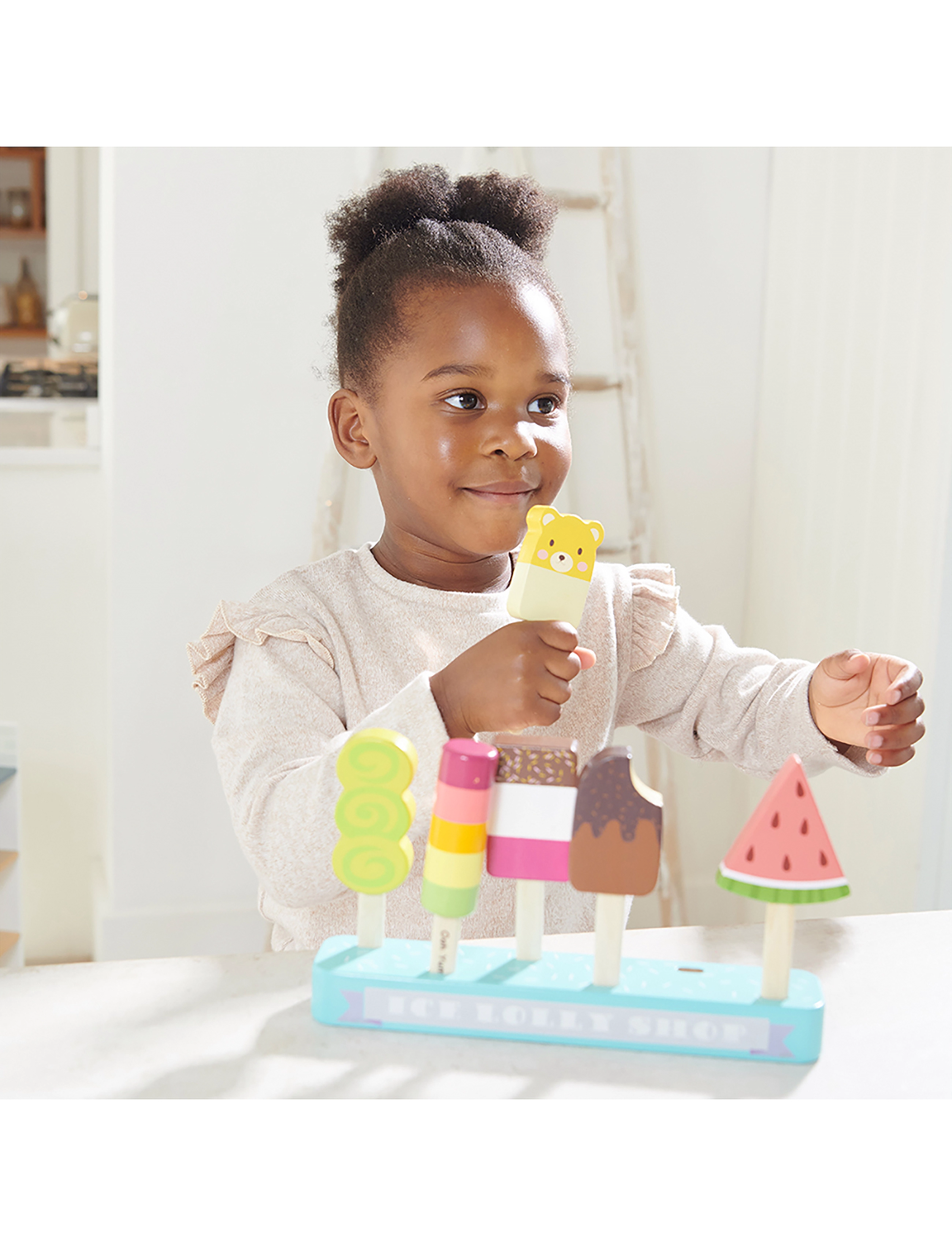 Tender Leaf Ice Lolly Shop, One Size, Multi/patterned, Legetøjskøkken Og Tilbehør > Legetøjsmad Og -Kager, Børn