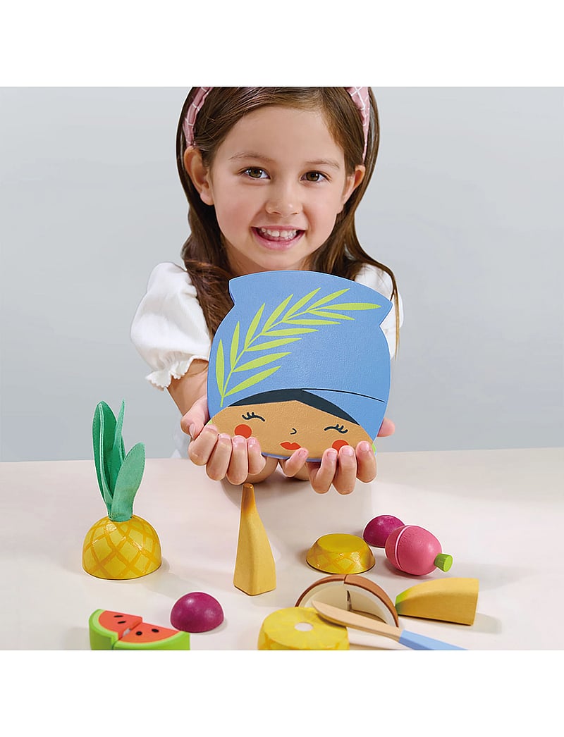 Tender Leaf - Tropical Fruit - Chopping Board - mängutoit ja -koogid - multi - 2