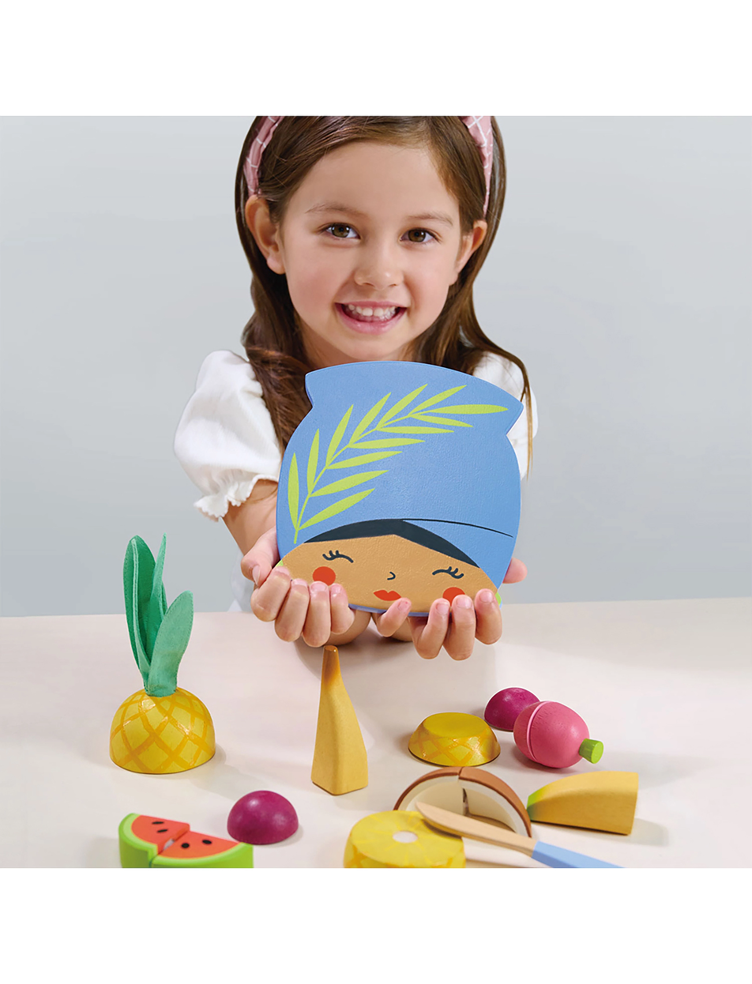 Tender Leaf - Tropical Fruit - Chopping Board - lekemat & lekekaker - multi - 2