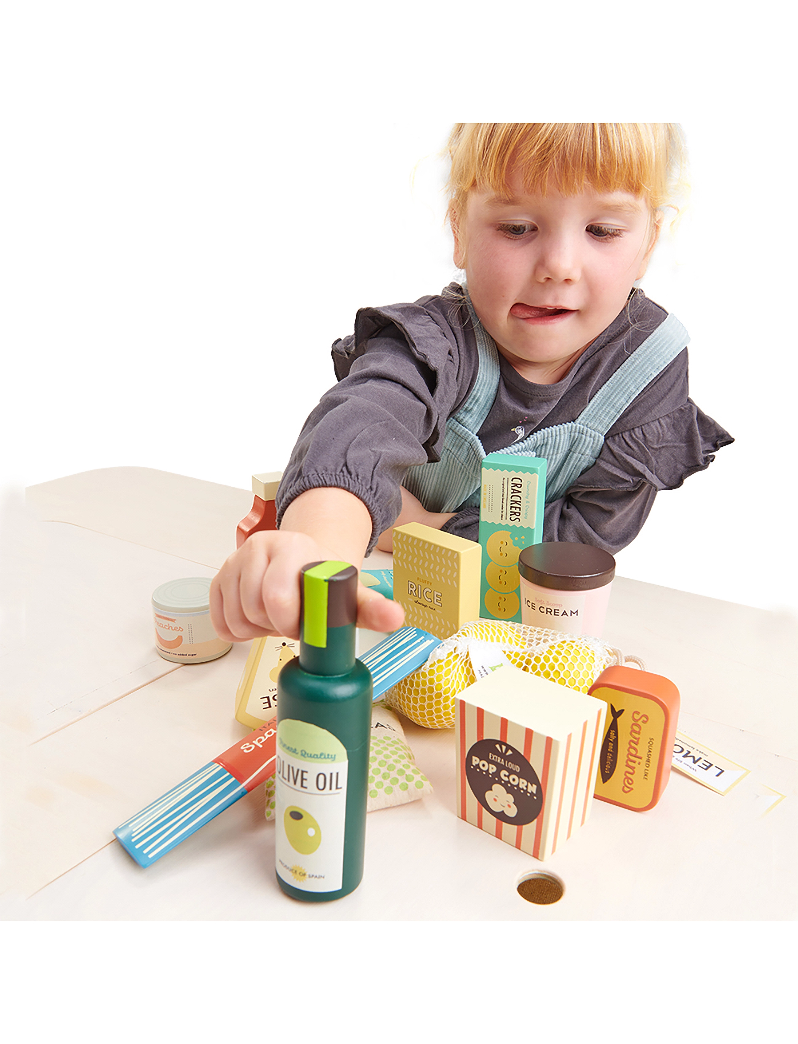 Tender Leaf Grocery Store Set, One Size, Multi/patterned, Legetøjskøkken Og Tilbehør > Legetøjsmad Og -Kager, Børn