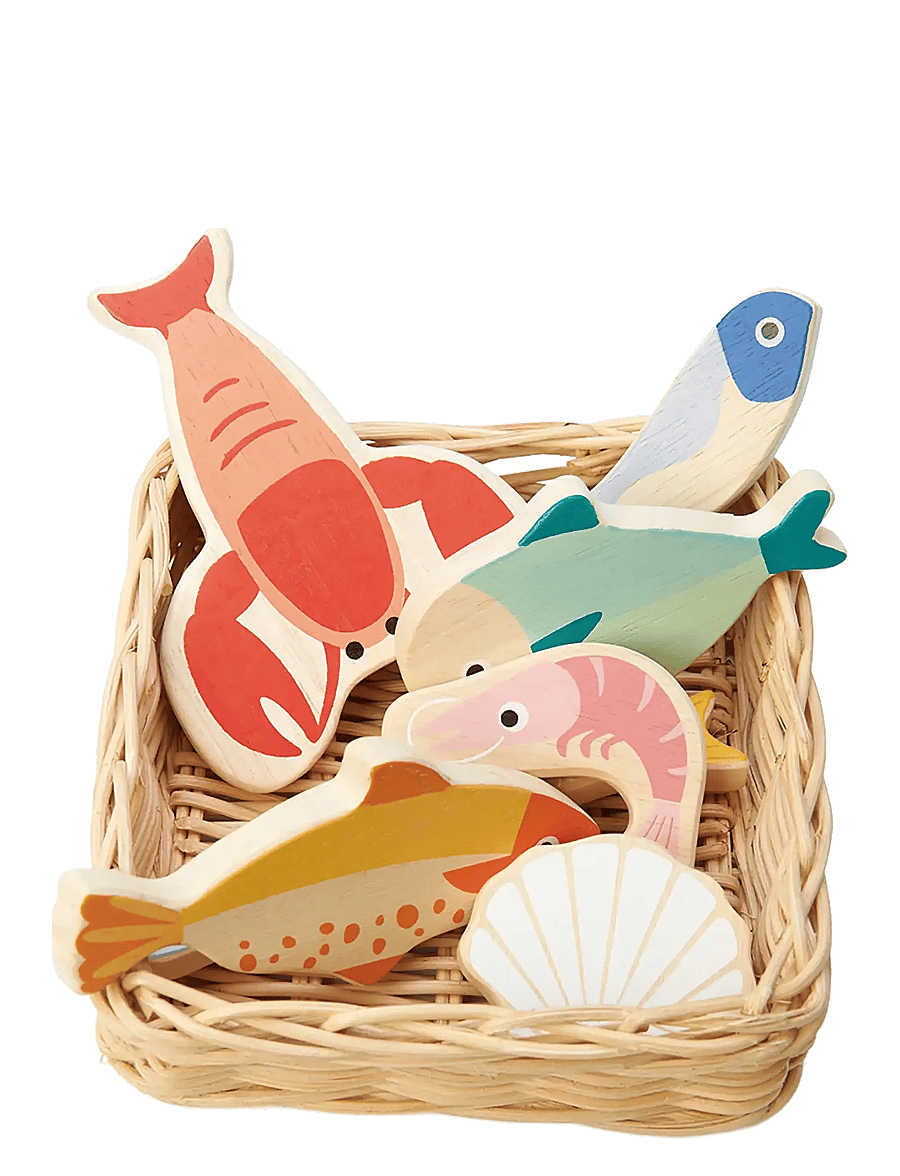 Tender Leaf - Seafood Basket - legemad & legekager - multi - 2