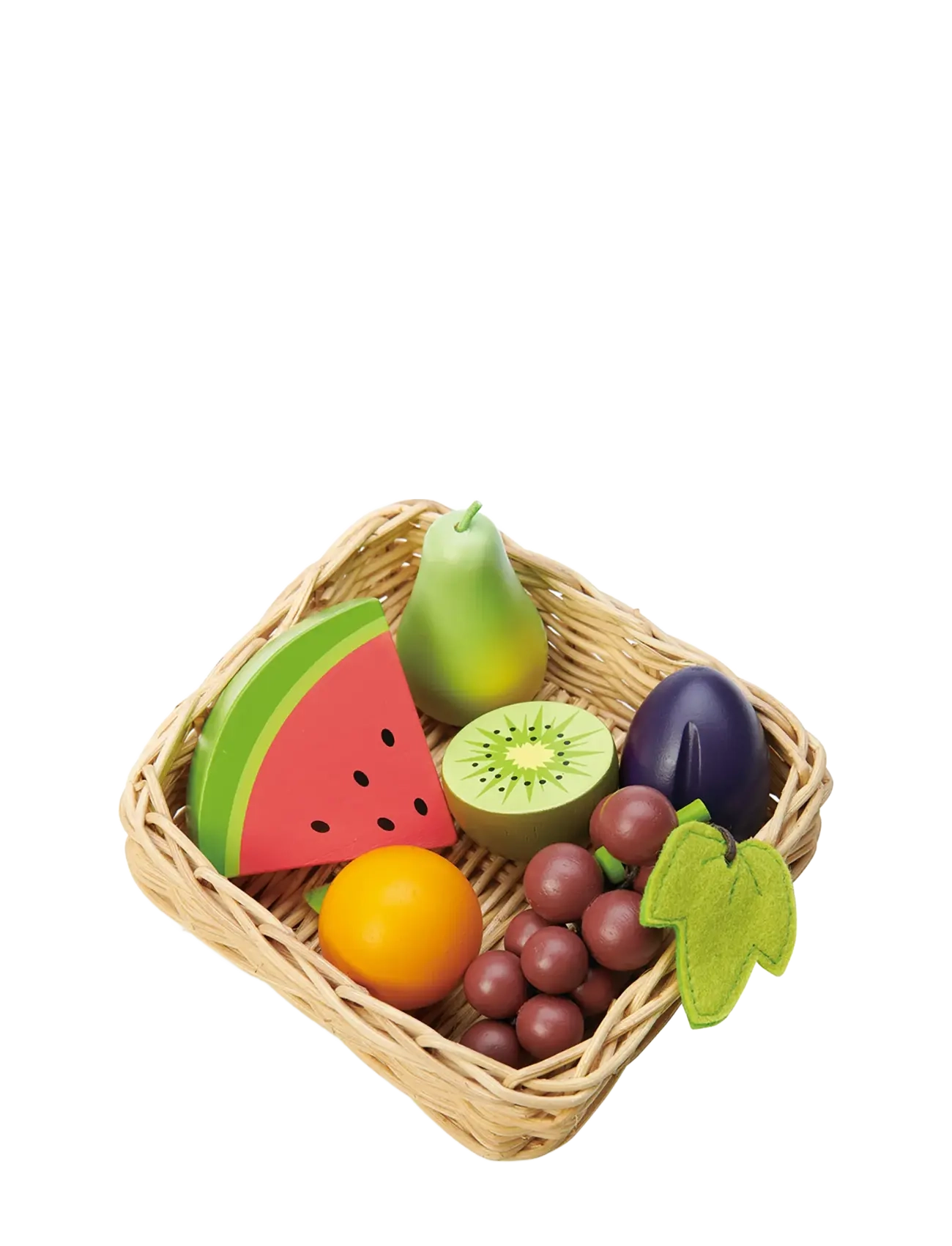 Tender Leaf Fruity Basket, One Size, Multi/patterned, Legetøjskøkken Og Tilbehør > Legetøjsmad Og -Kager, Børn