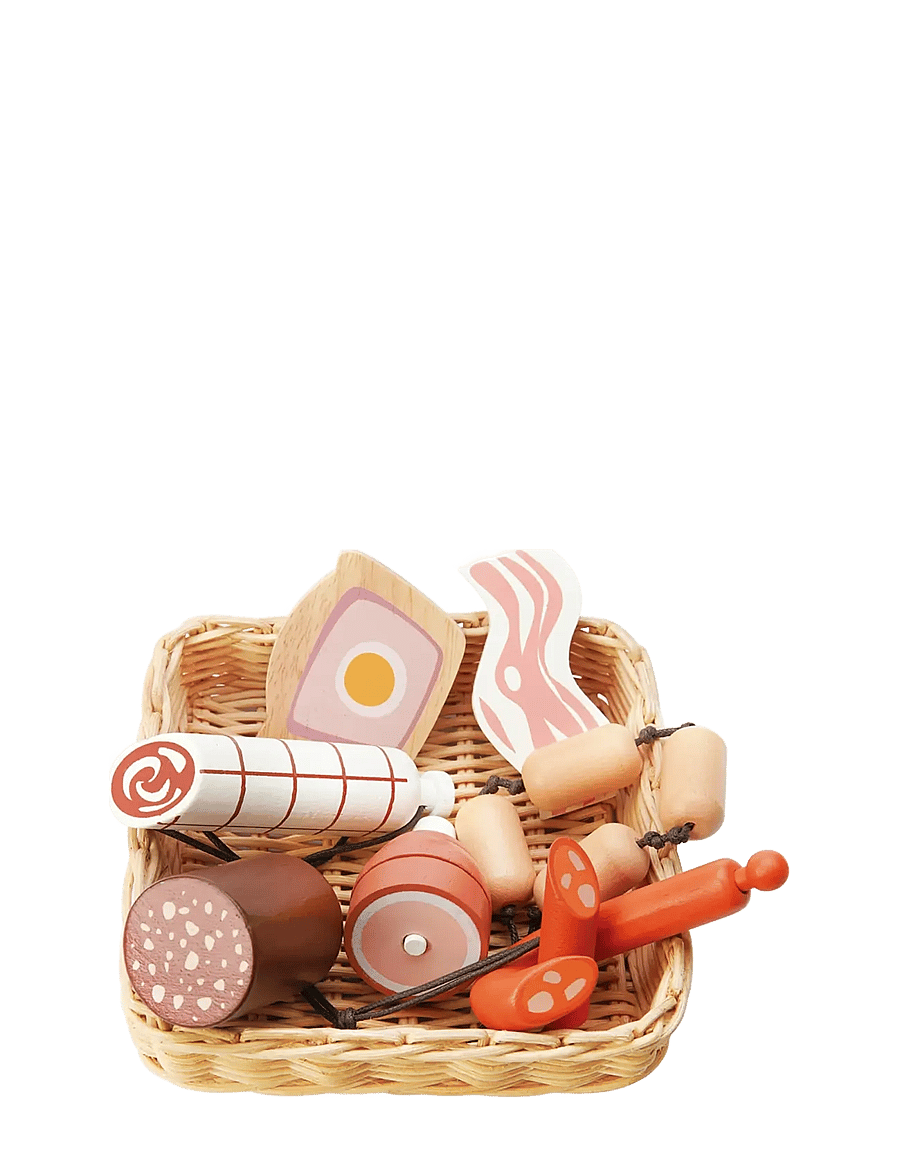 Tender Leaf - Charcuterie Basket - mängutoit ja -koogid - multi - 1