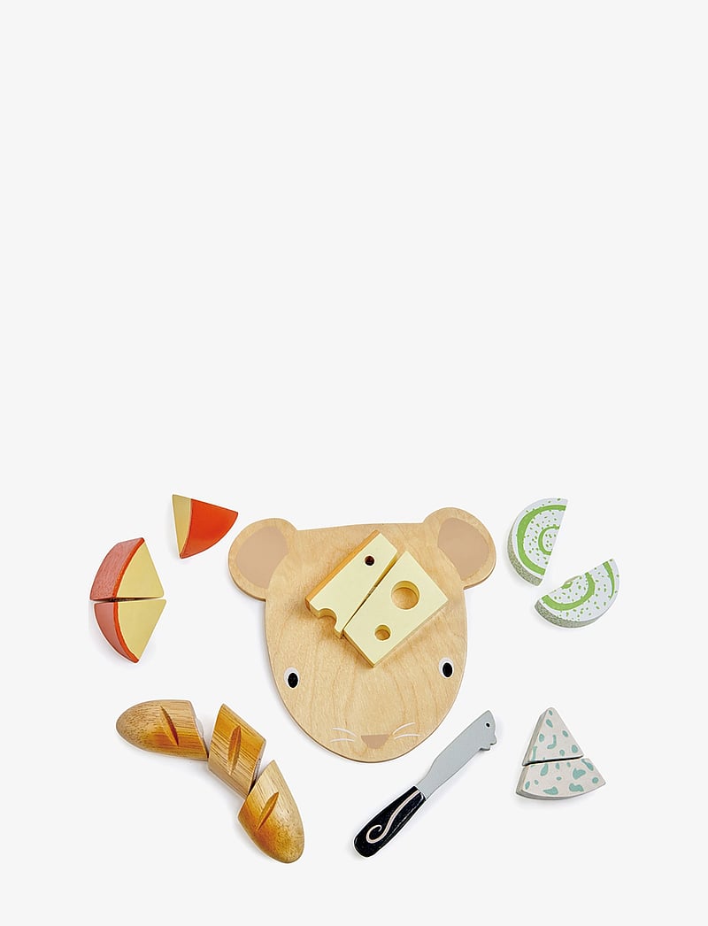 Tender Leaf - Cheese - Chopping Board - mängutoit ja -koogid - wood - 1