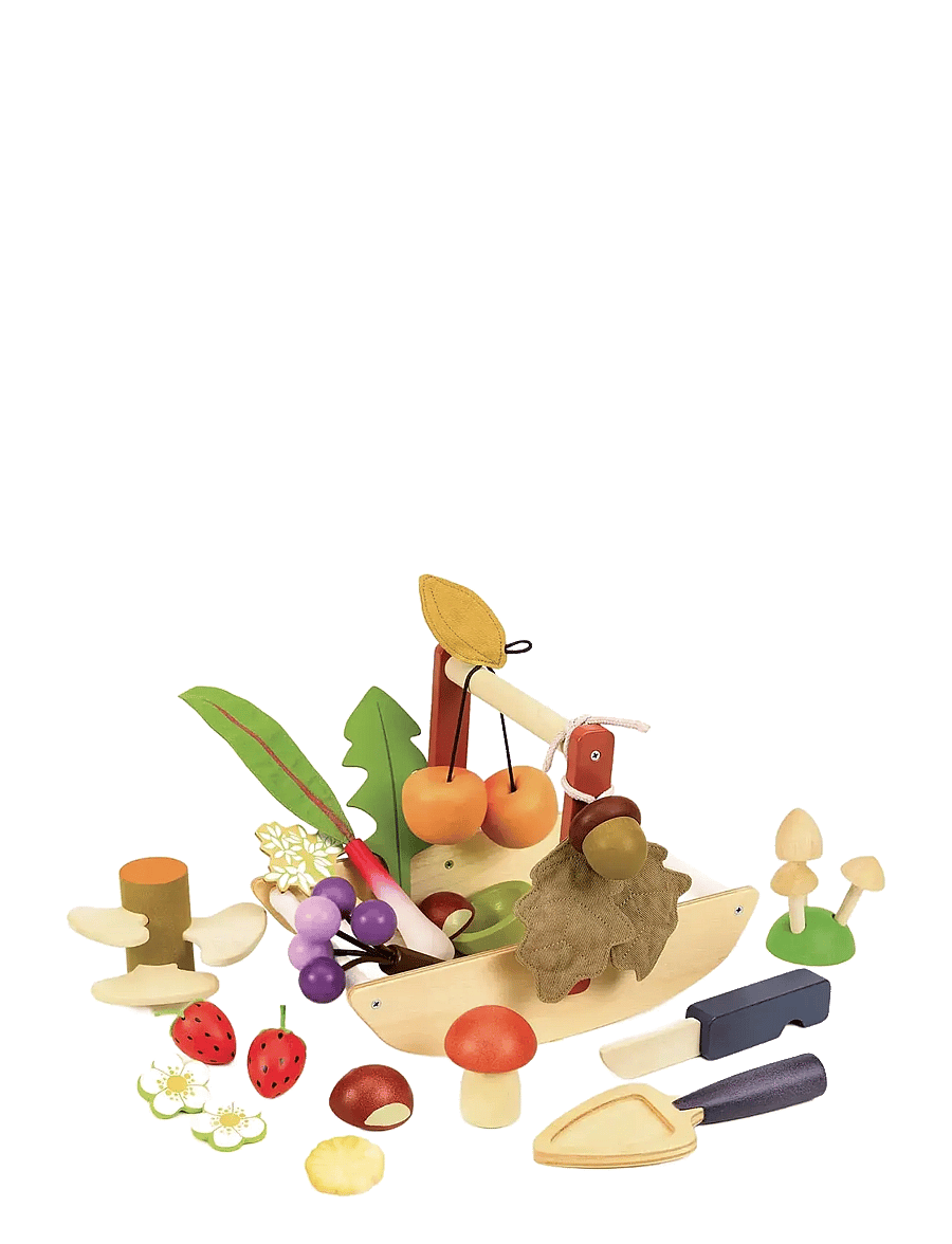 Tender Leaf - Wild Wood Foraging Basket - mängutoit ja -koogid - multi - 0