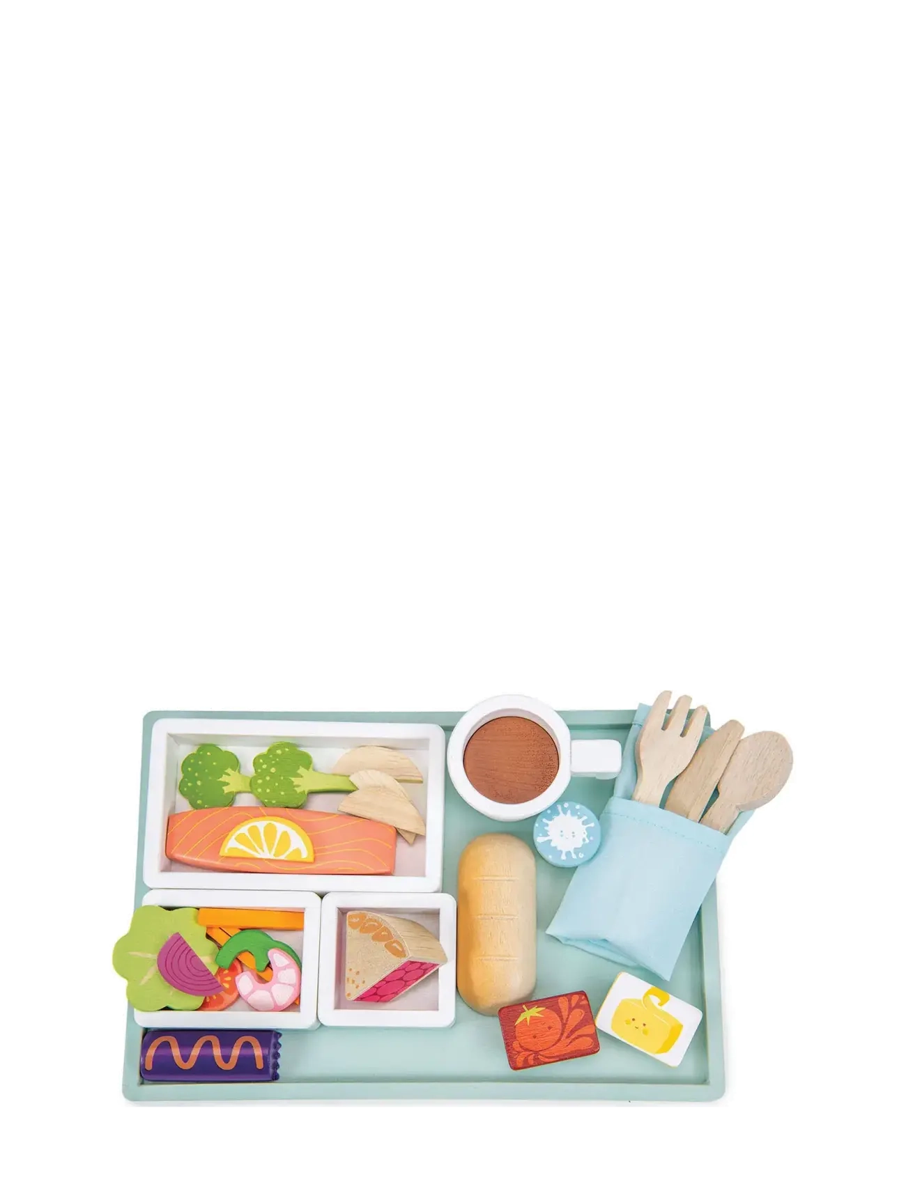 Tender Leaf Airline Meal Tray, Børn, Toy Market Stalls & Tilbehør, Multi/mønstret, Str: ONE SIZE