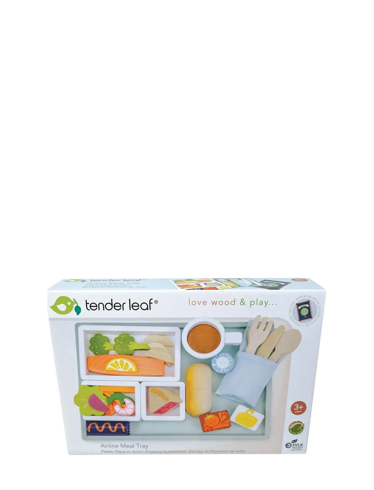 Tender Leaf - Airline Meal Tray - marknadsstånd - light blue - 2