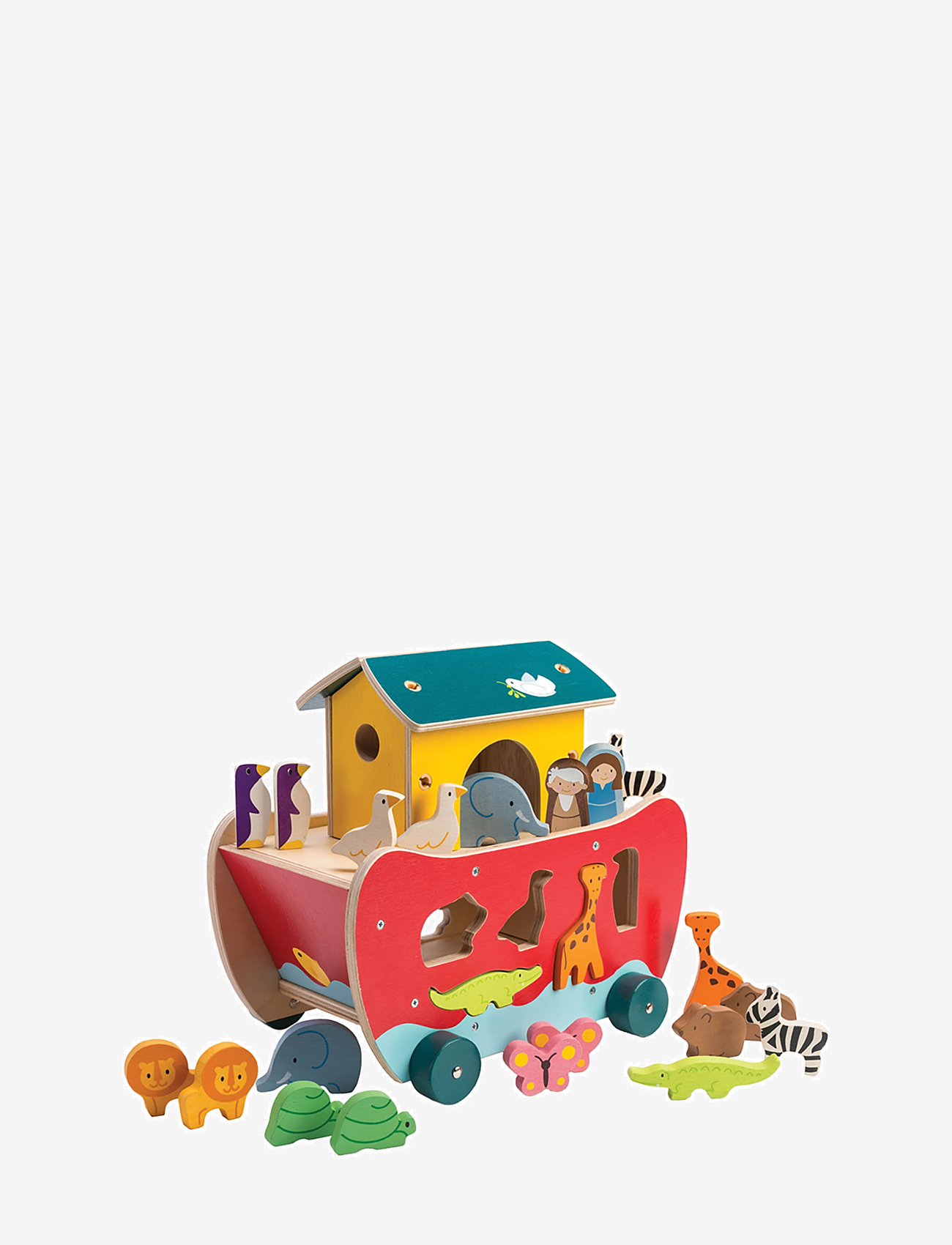 Tender Leaf - Shape Sorter - Noah's Ark - Large - legesæt - multi - 1