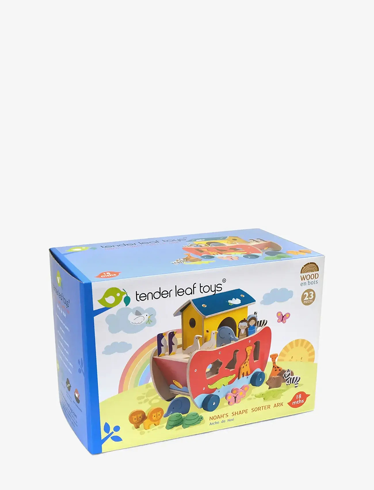 Tender Leaf - Shape Sorter - Noah's Ark - Large - legesæt - multi - 2