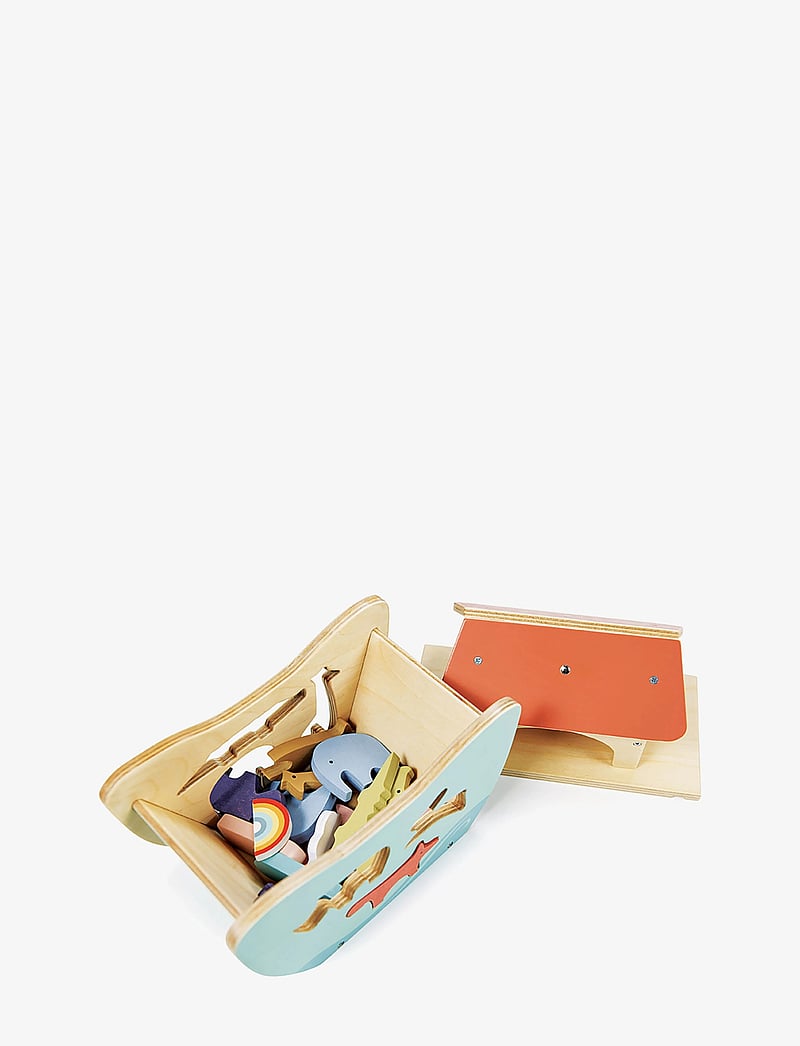 Tender Leaf - Noah's Ark Shape Sorter - Small - sorteerimiskasti mänguasi - green - 2