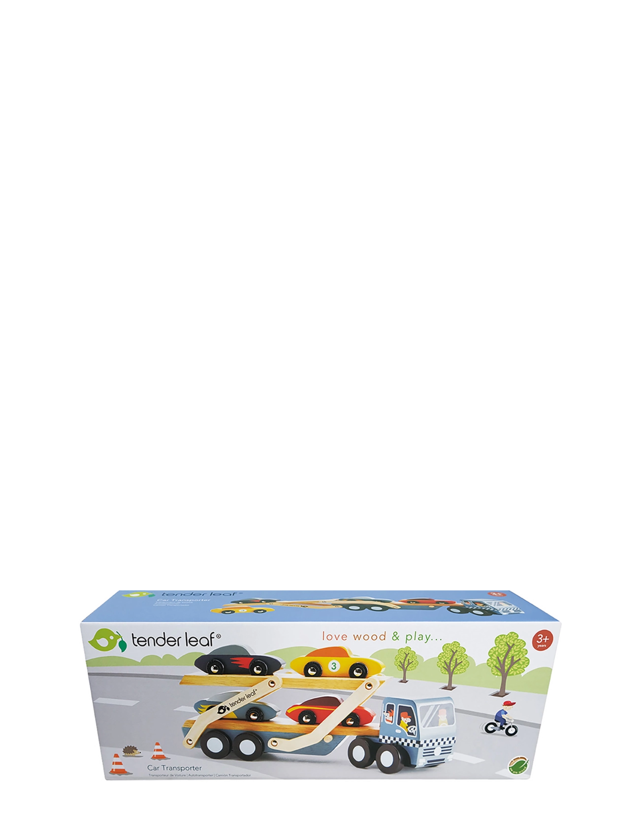 Tender Leaf - Car Transporter - leksaksfordon - multi - 4