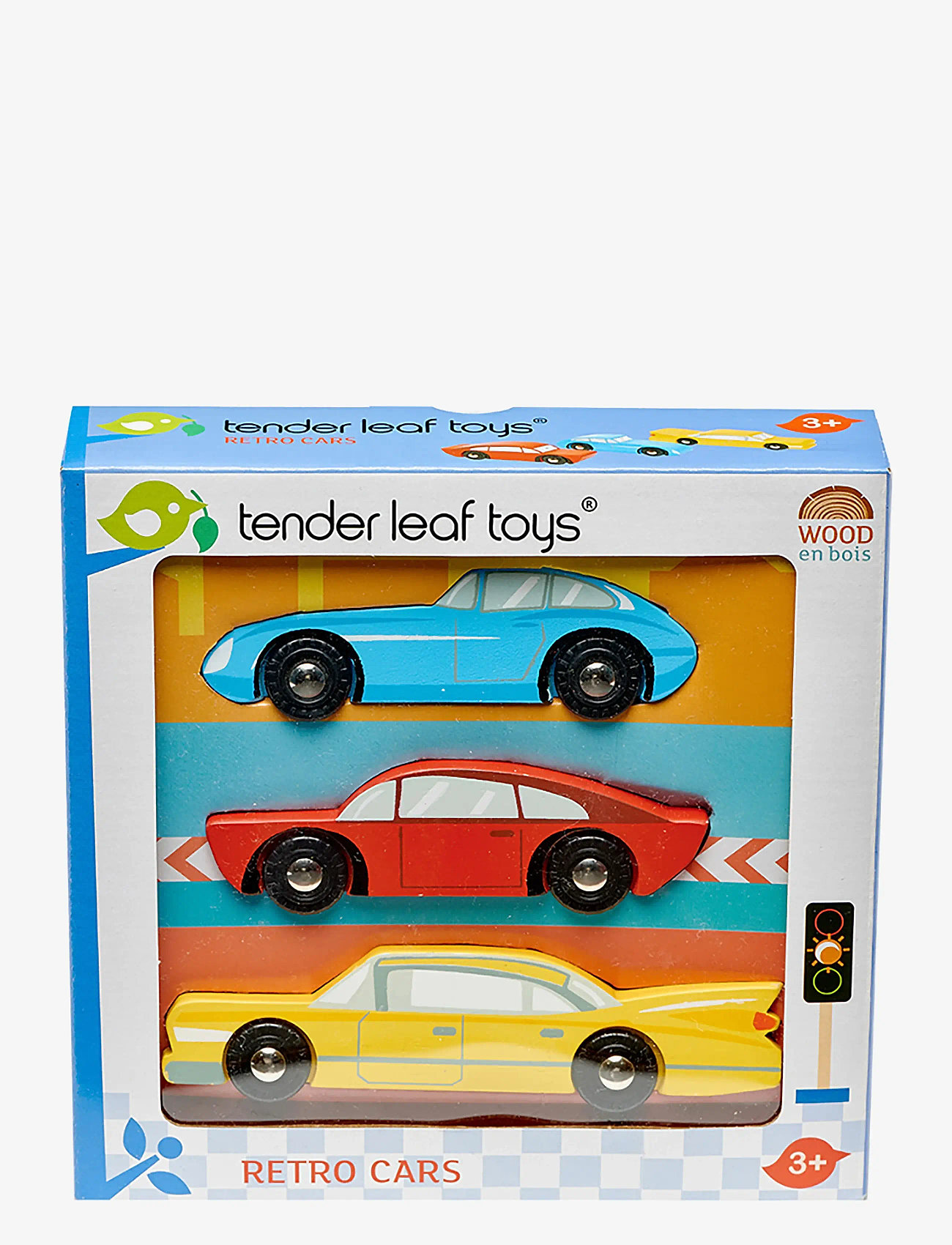 Tender Leaf - 3 Retro Cars - laveste priser - multi - 1