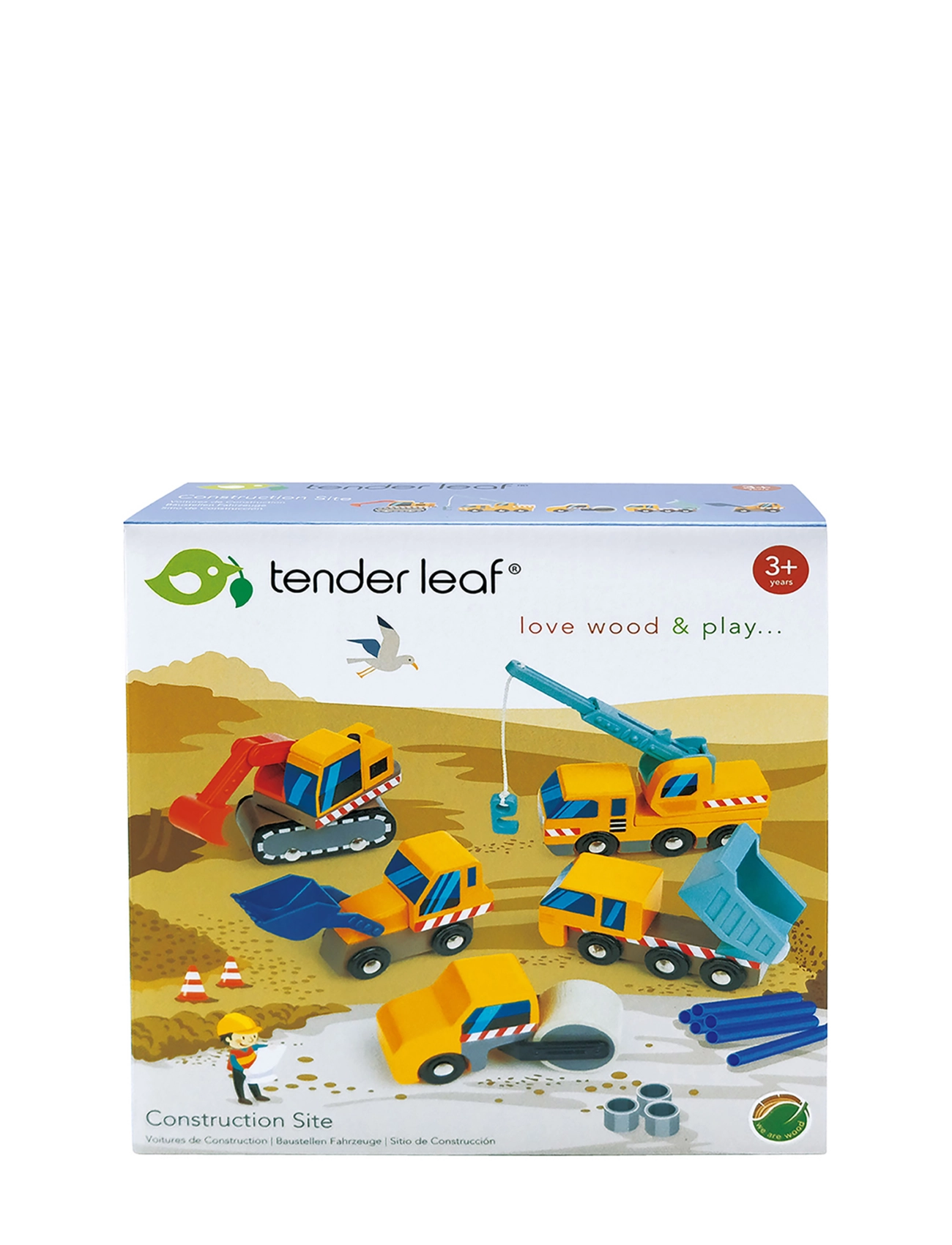Tender Leaf - 5 Construction Vehicles - multi - 2