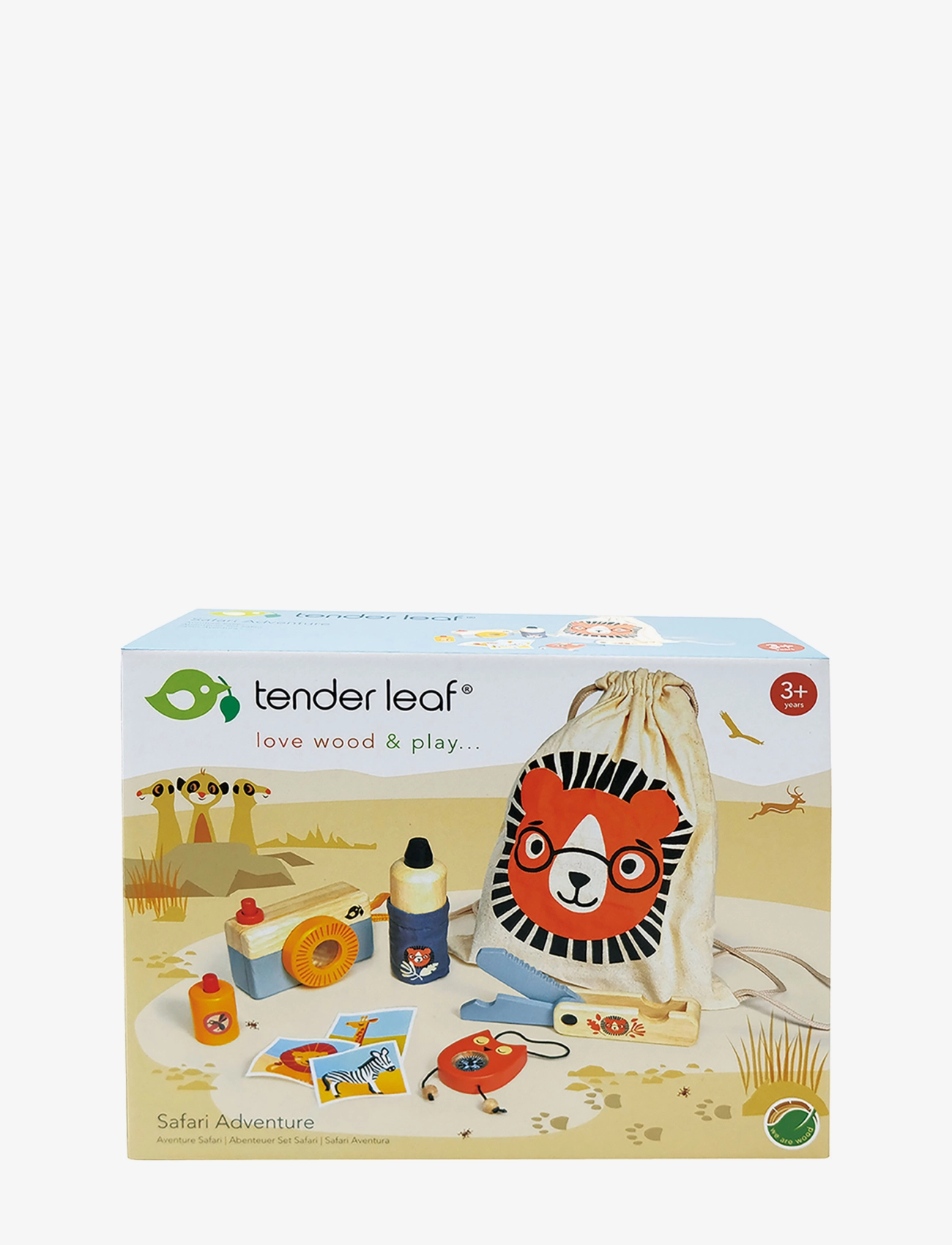 Tender Leaf - Safari Adventure Kit - uteleksaker - multi - 3
