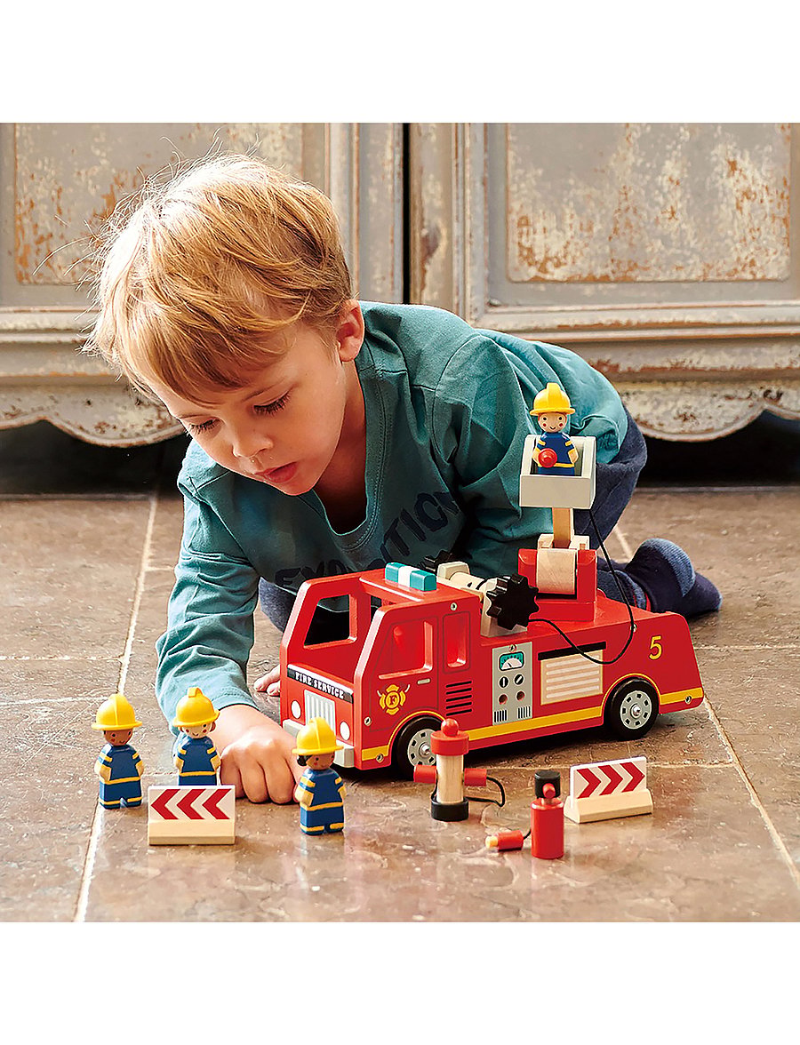 Tender Leaf - Fire Engine - brandbiler - multi - 0