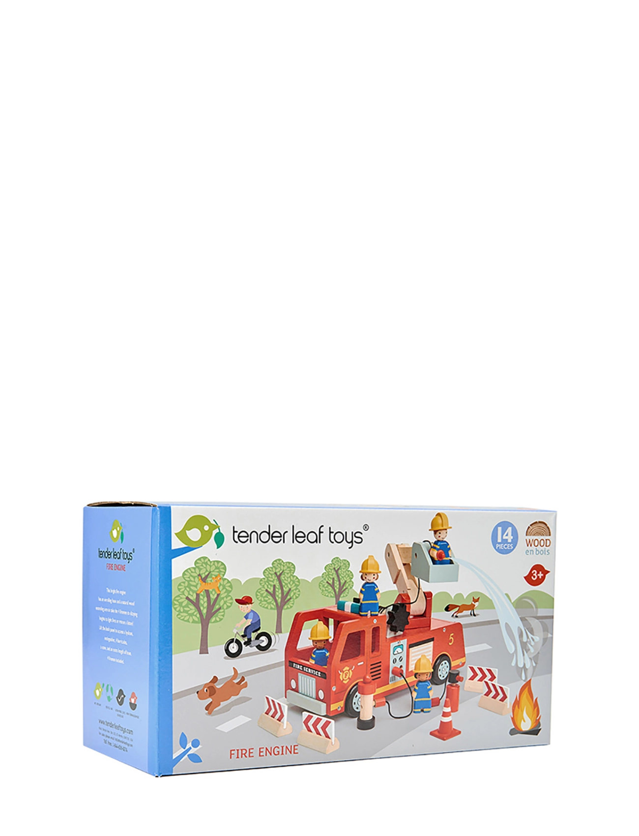 Tender Leaf - Fire Engine - leksaksfordon - multi - 3