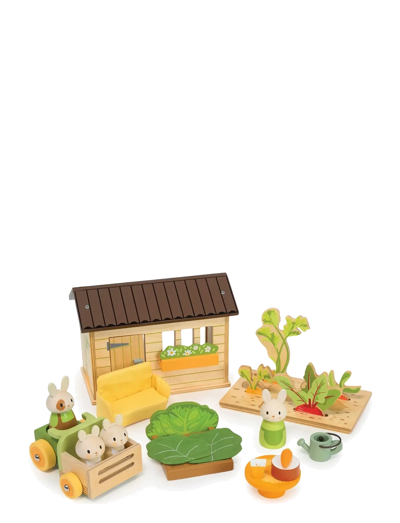 Tender Leaf Bunny Carrot Cabin, One Size, Beige, Legesæt Og Actionfigurer > Legesæt, Børn