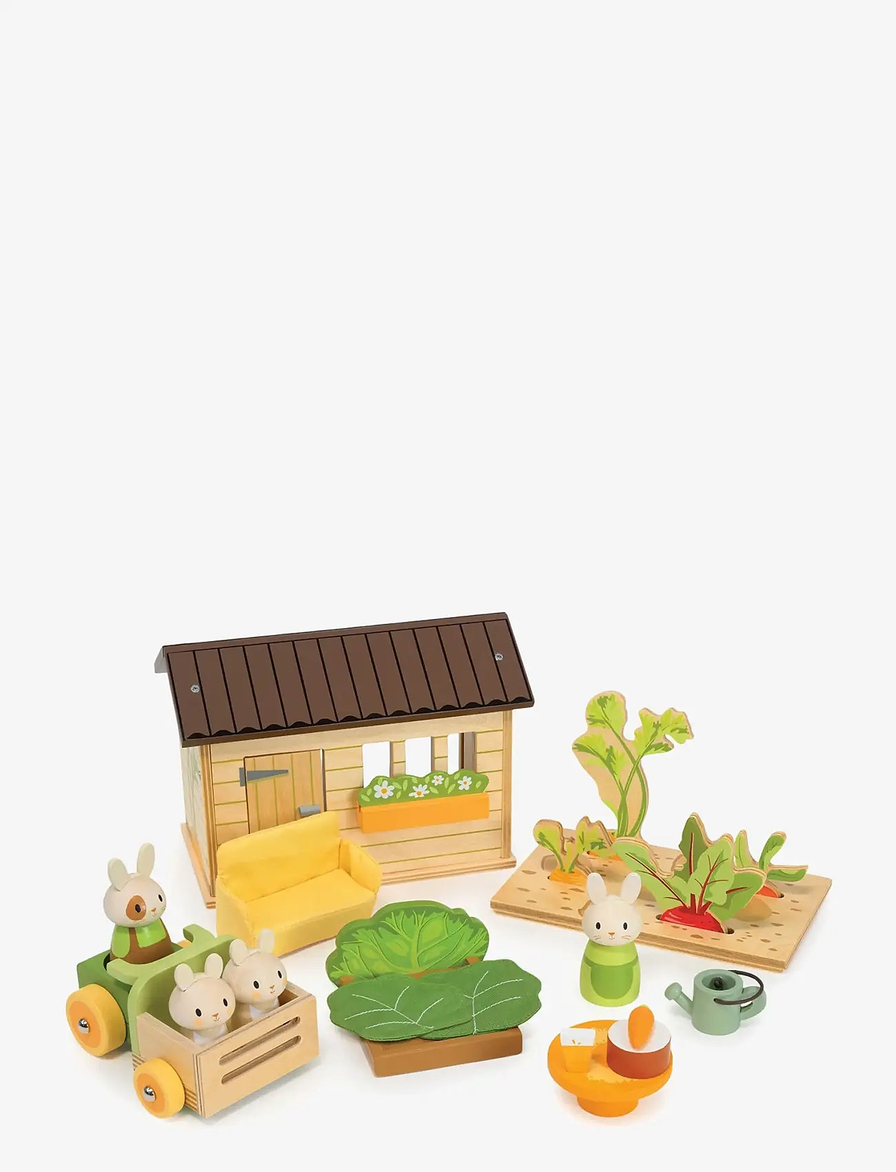 Tender Leaf - Bunny Carrot Cabin - legesæt - multi - 1