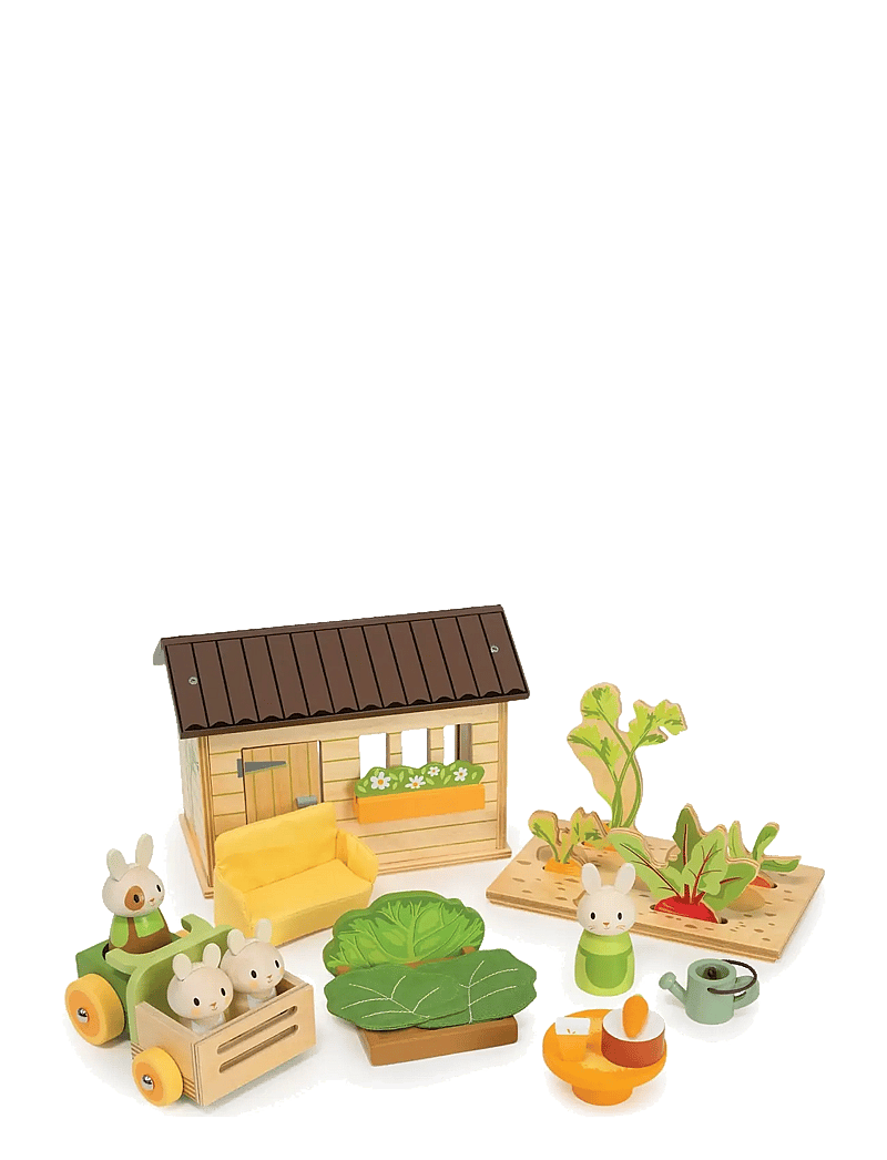Tender Leaf - Bunny Carrot Cabin - mängukomplektid - multi - 1