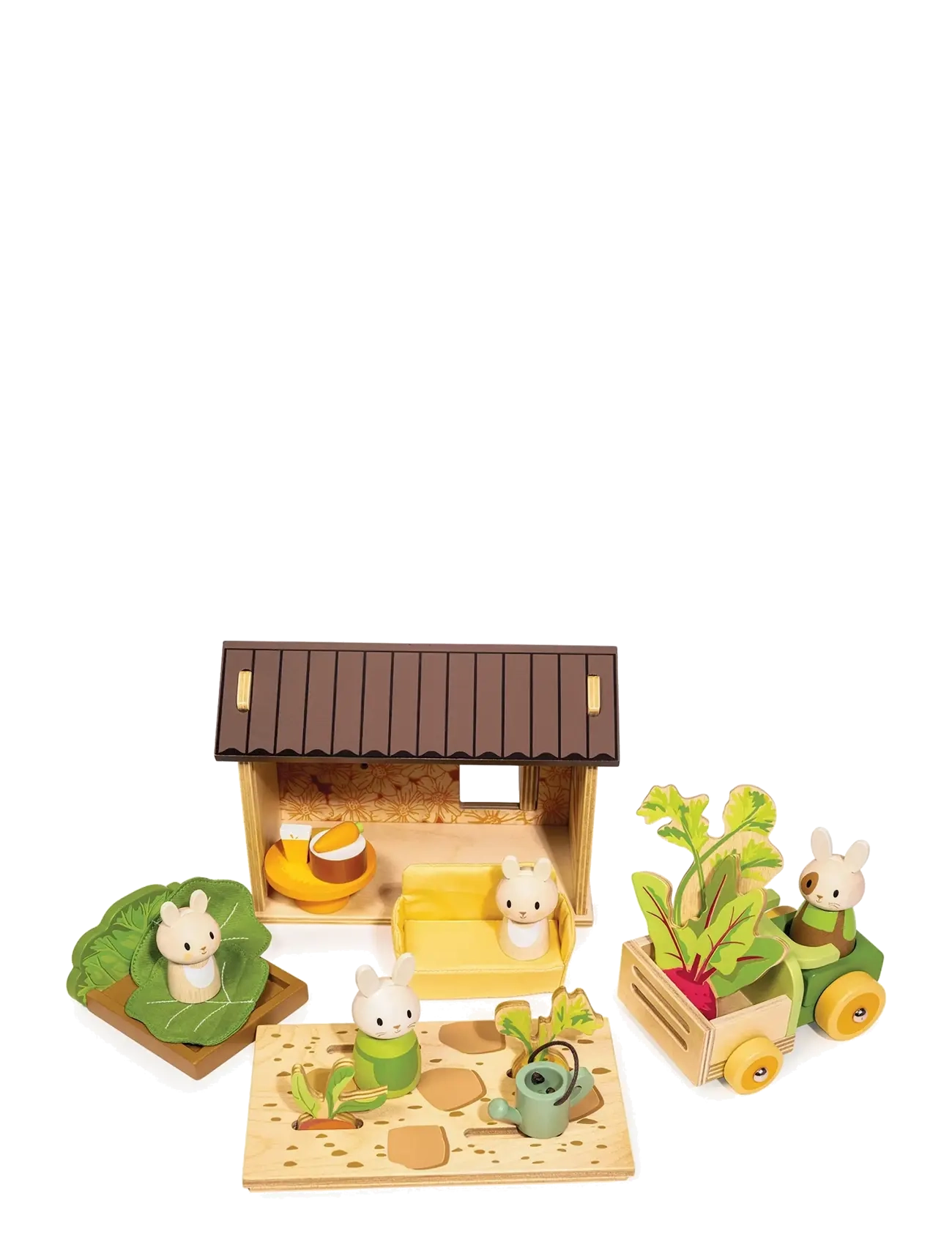 Tender Leaf - Bunny Carrot Cabin - mängukomplektid - multi - 2