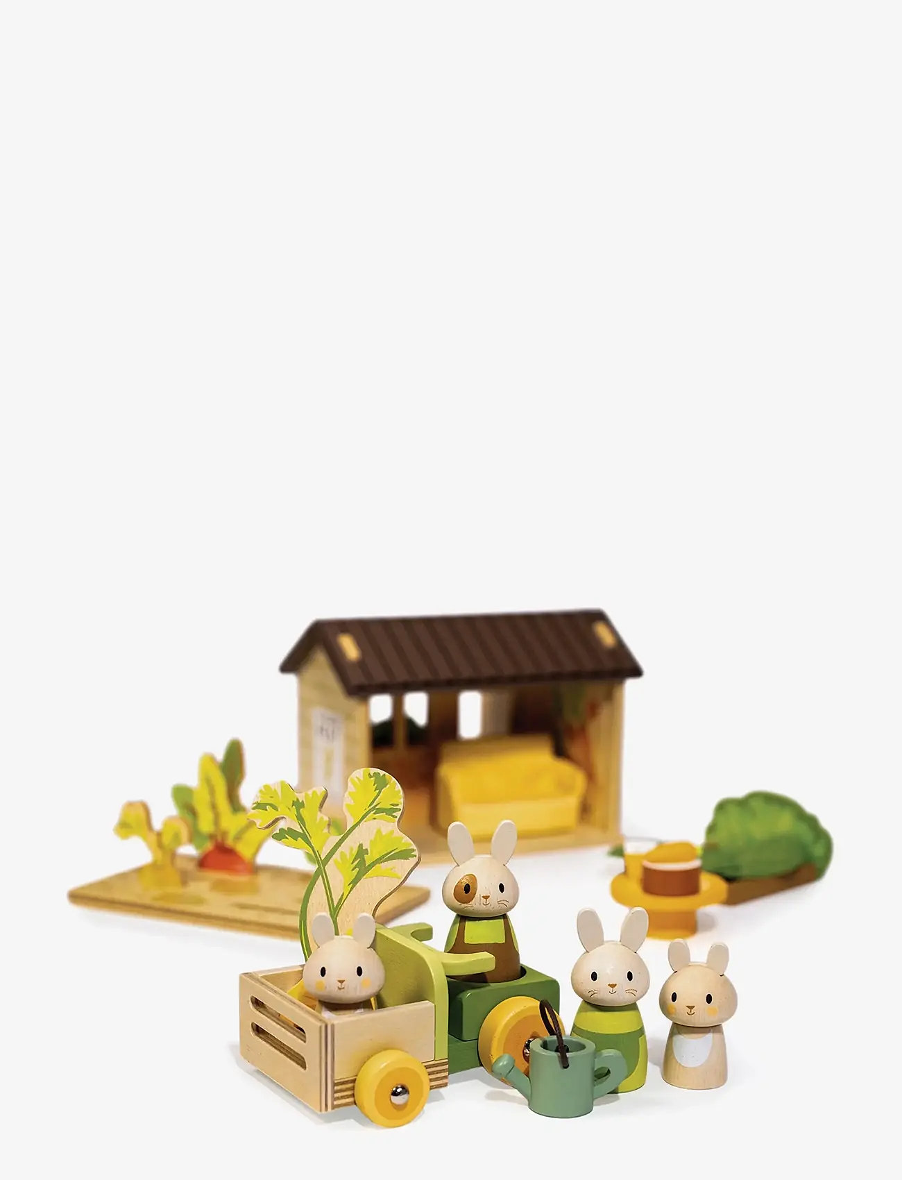 Tender Leaf - Bunny Carrot Cabin - legesæt - multi - 3