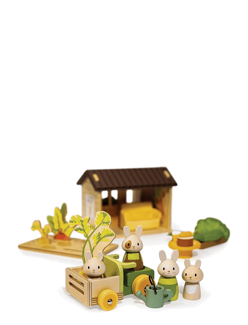 Tender Leaf - Bunny Carrot Cabin - mängukomplektid - multi - 3
