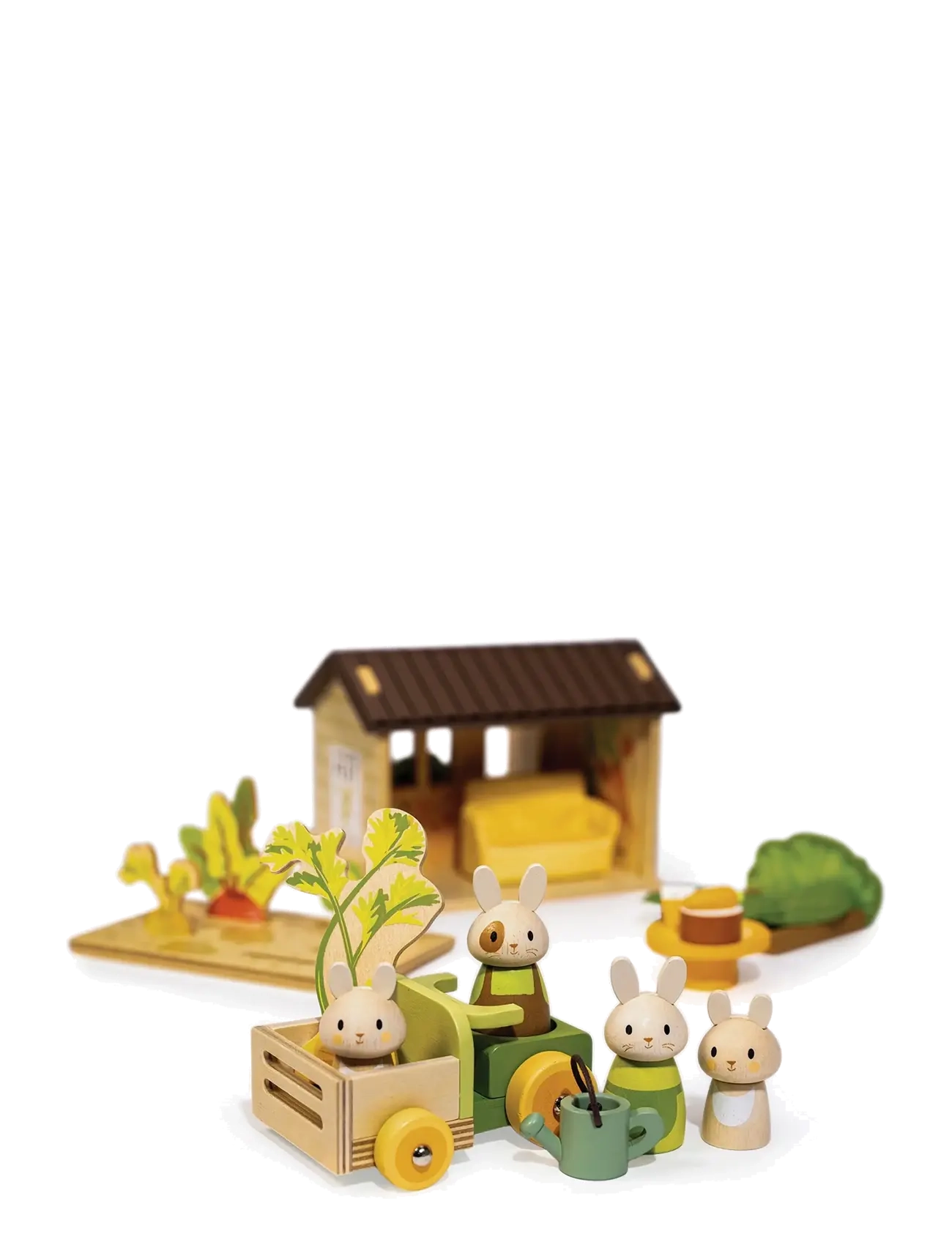 Tender Leaf - Bunny Carrot Cabin - mängukomplektid - multi - 3