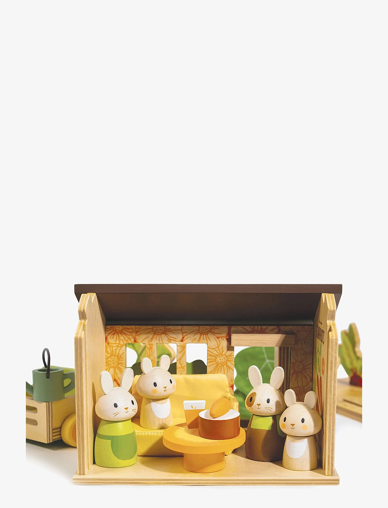 Tender Leaf - Bunny Carrot Cabin - legesæt - multi - 4