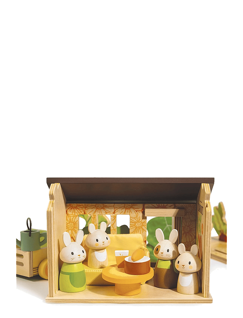 Tender Leaf - Bunny Carrot Cabin - mängukomplektid - multi - 4