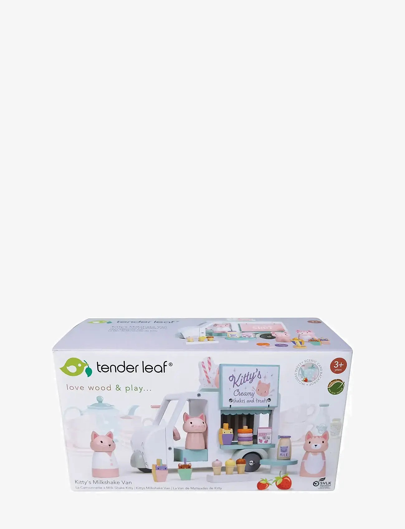Tender Leaf - Kitty's Milkshake Van - legesæt - white - 1