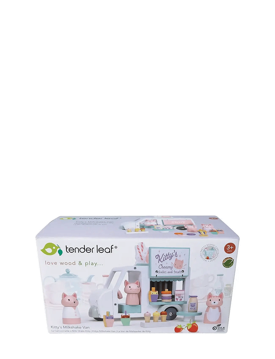 Tender Leaf - Kitty's Milkshake Van - mängukomplektid - white - 1