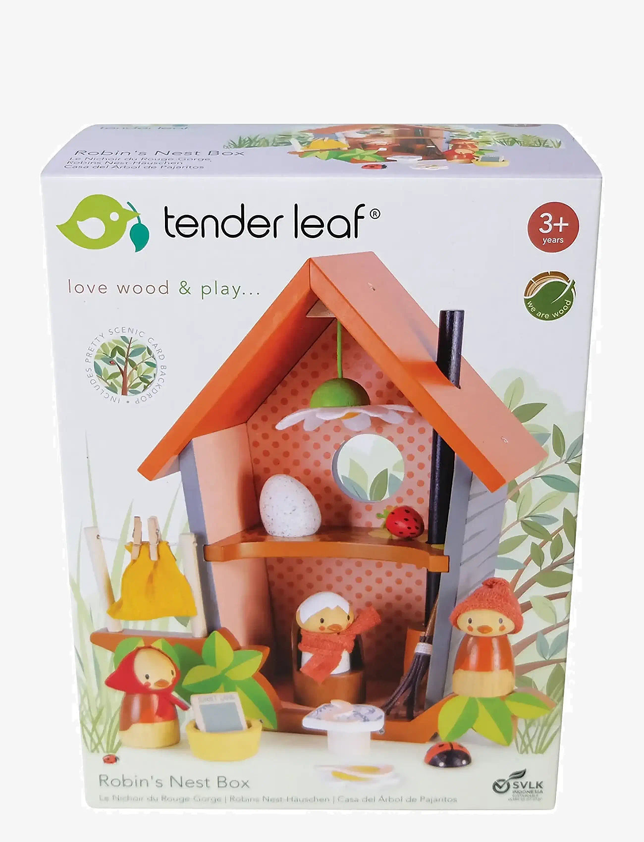 Tender Leaf - Robin's Nest Box - legesæt - pink - 1