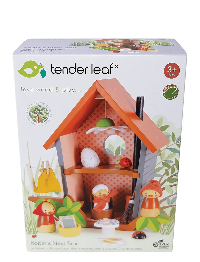Tender Leaf - Robin's Nest Box - mängukomplektid - pink - 1