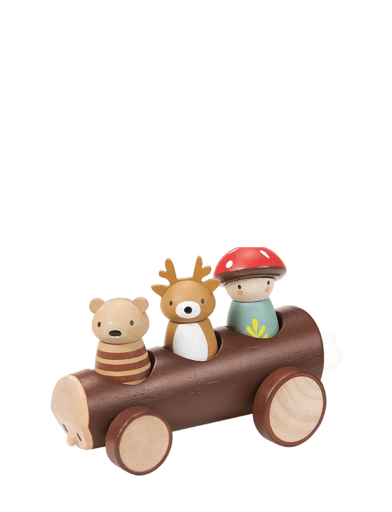Tender Leaf - Timber Taxi - mänguautod - brown - 1