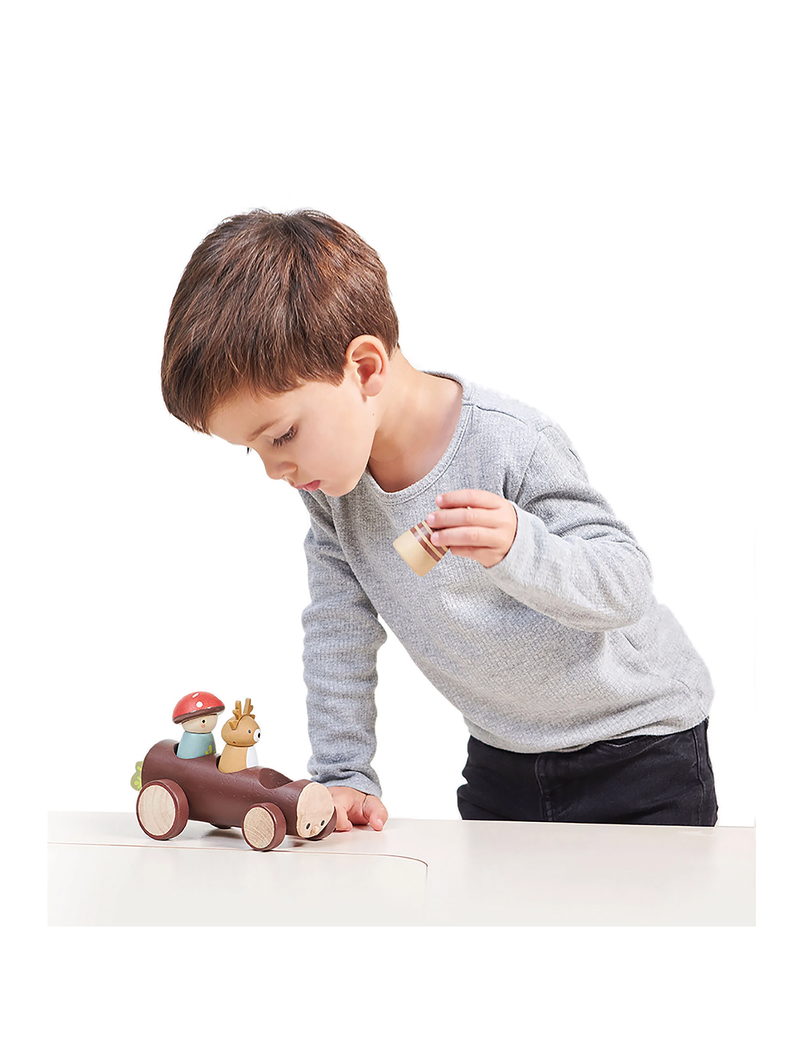 Tender Leaf Timber Taxi, Other Toy Cars, Multi/mønstret, Str: ONE SIZE