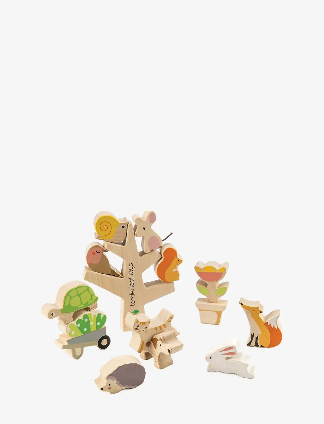 Tender Leaf - Stacking Garden Friends - stapelbare blokk - multi - 1